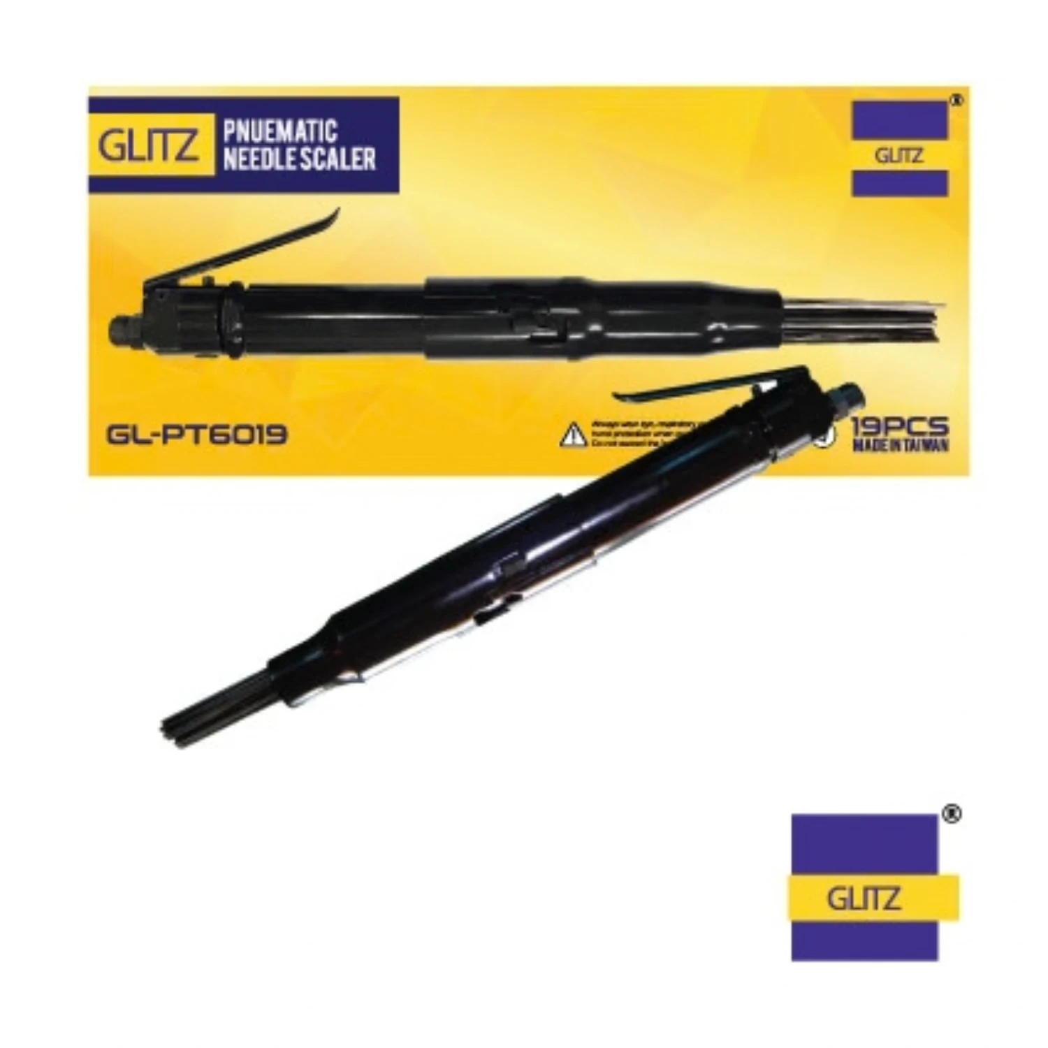 GLITZ Needle Scaler 19 Pcs Needle