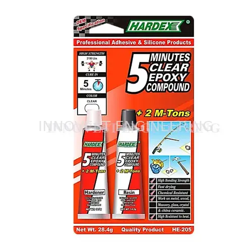 Hardex HE 205 5 minutes Clear Epoxy Compound