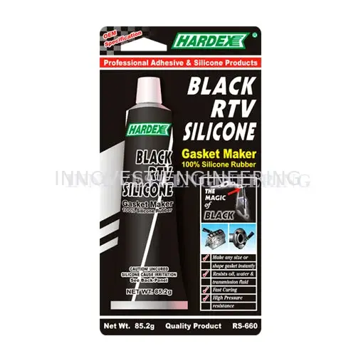 Hardex RS 660 Black RTV Silicone Gasket Maker