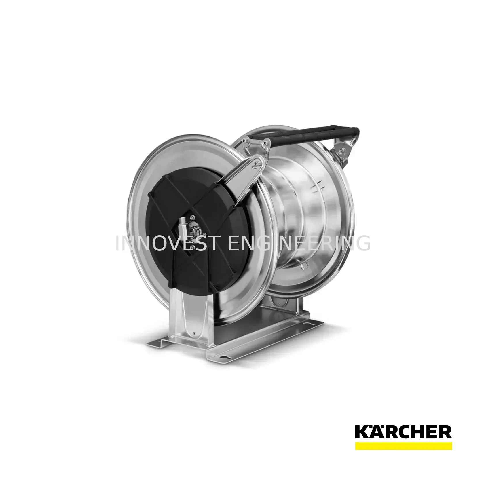 Karcher Automatic Stainless Steel Hose Reel, 40 M