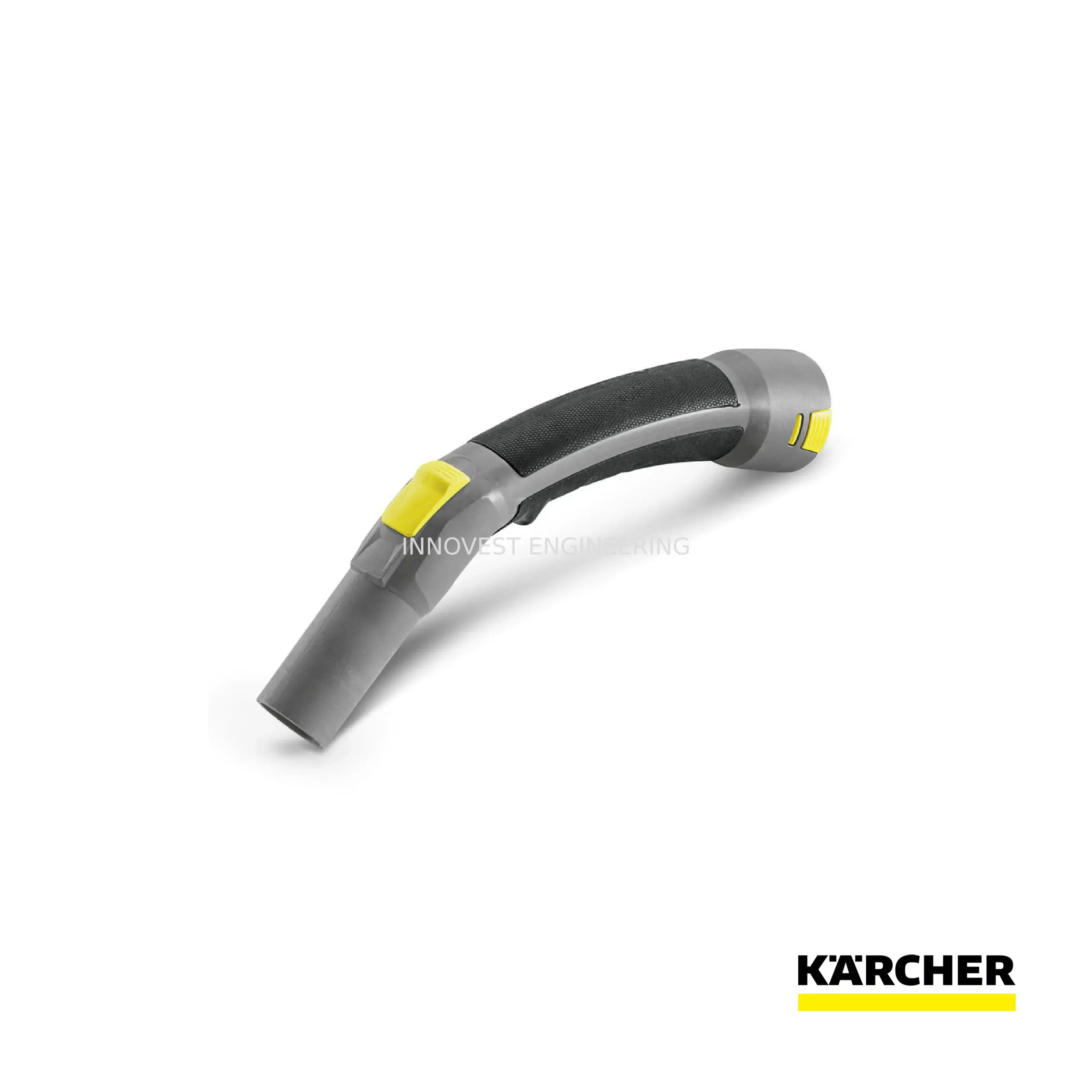 Karcher Bend With Air-flow Regulator, T, Dn 35, Plastic, Antistatic, Clip 2.0 At Hose End, Cone At Accessory End