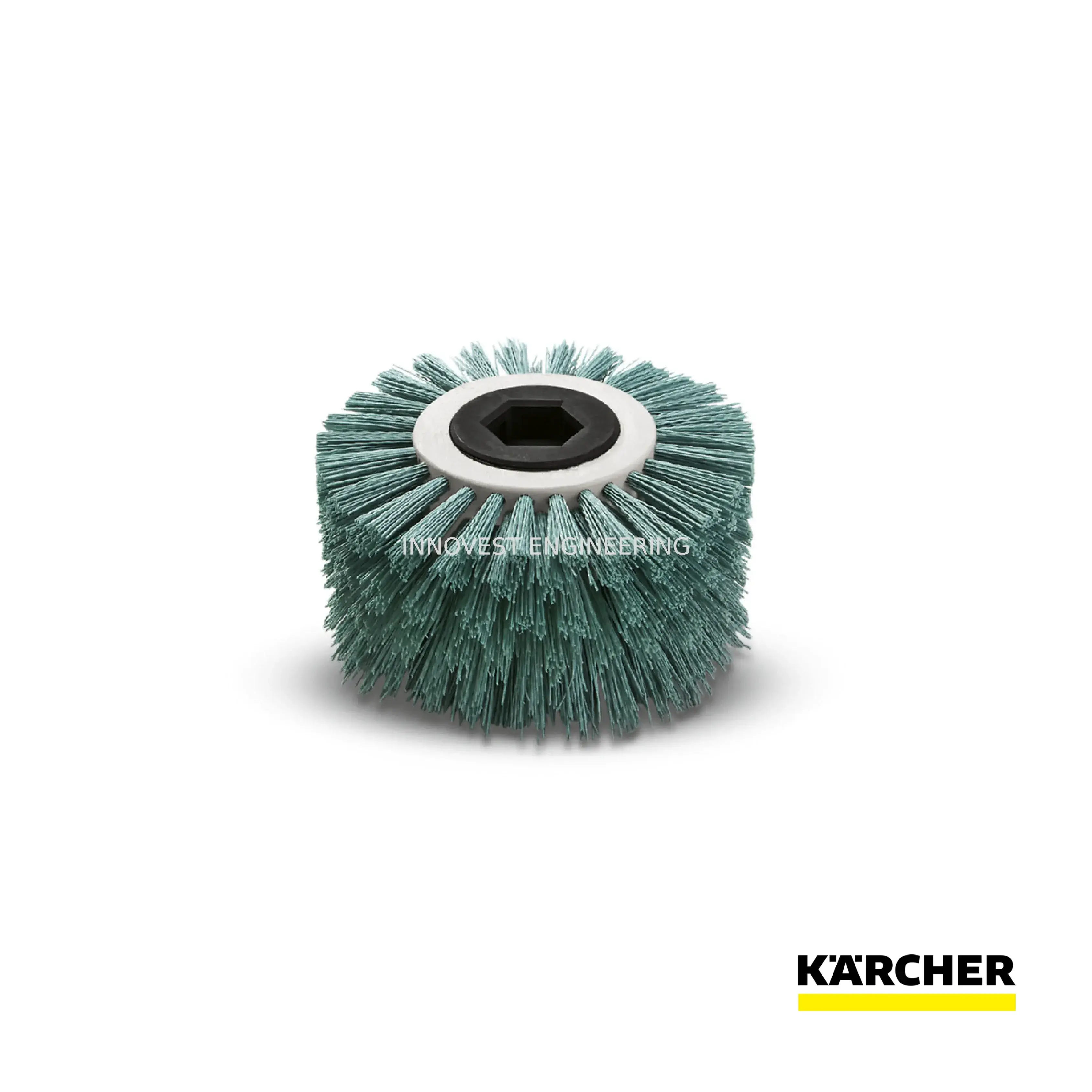 Karcher Corner Brush, Hard, Green, 170 Mm