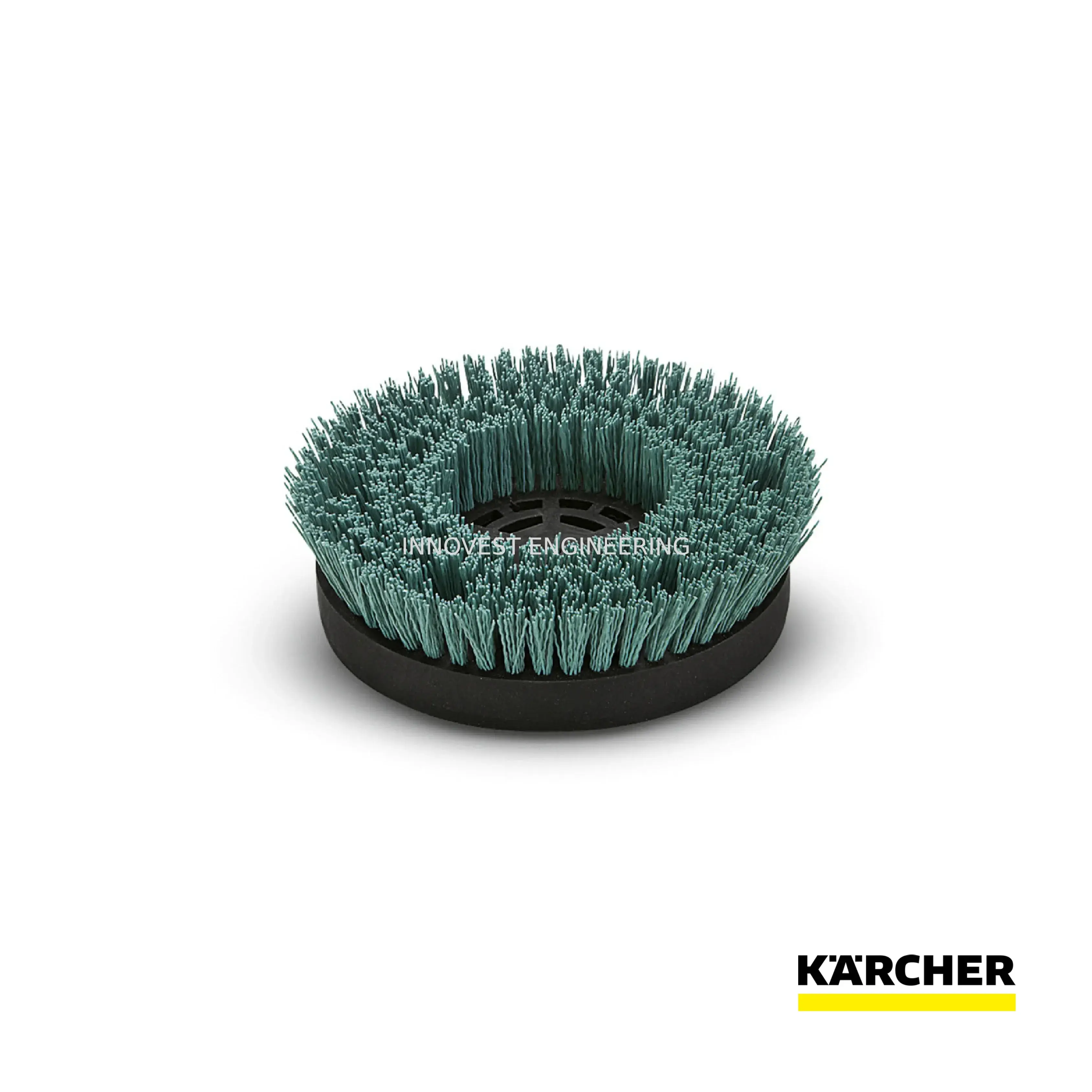 Karcher Disc Brush, Hard, Green, 170 Mm