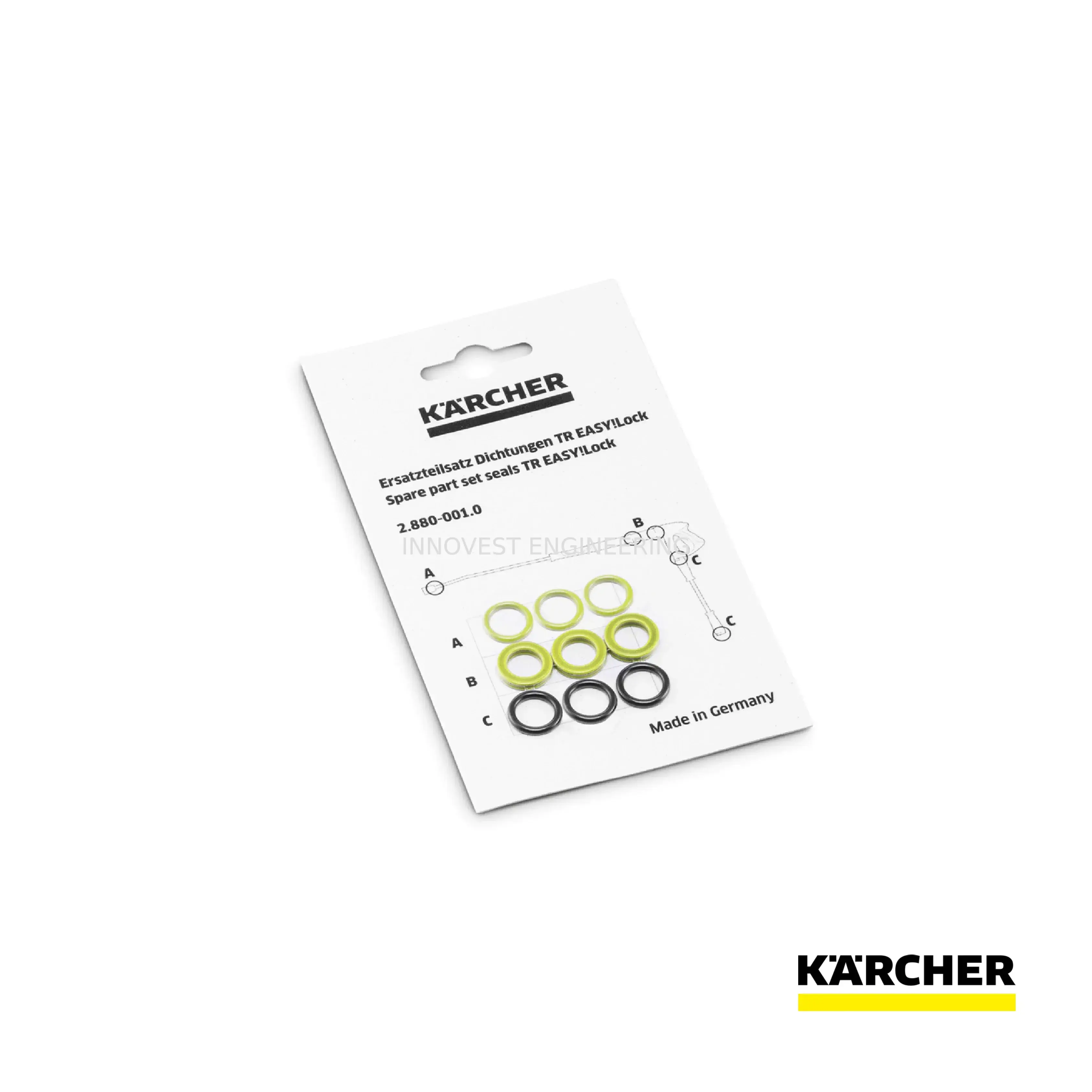 Karcher Gasket Set With 9x O-rings For Tr Thread