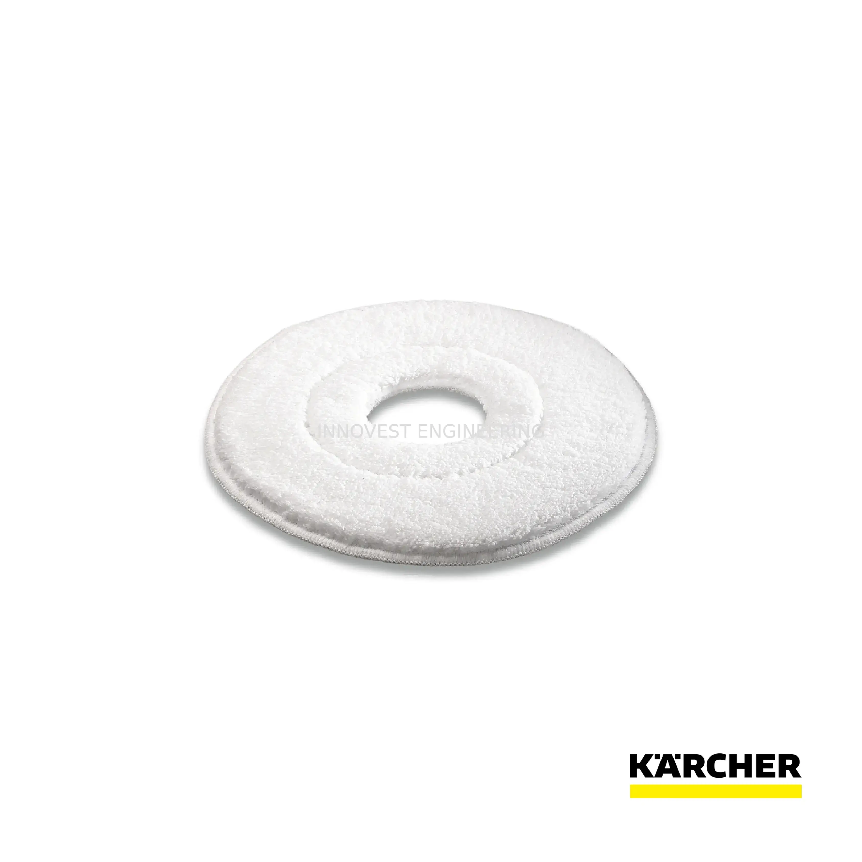 Karcher Microfibre Pad, White, 457 Mm, 5 Piece(s)