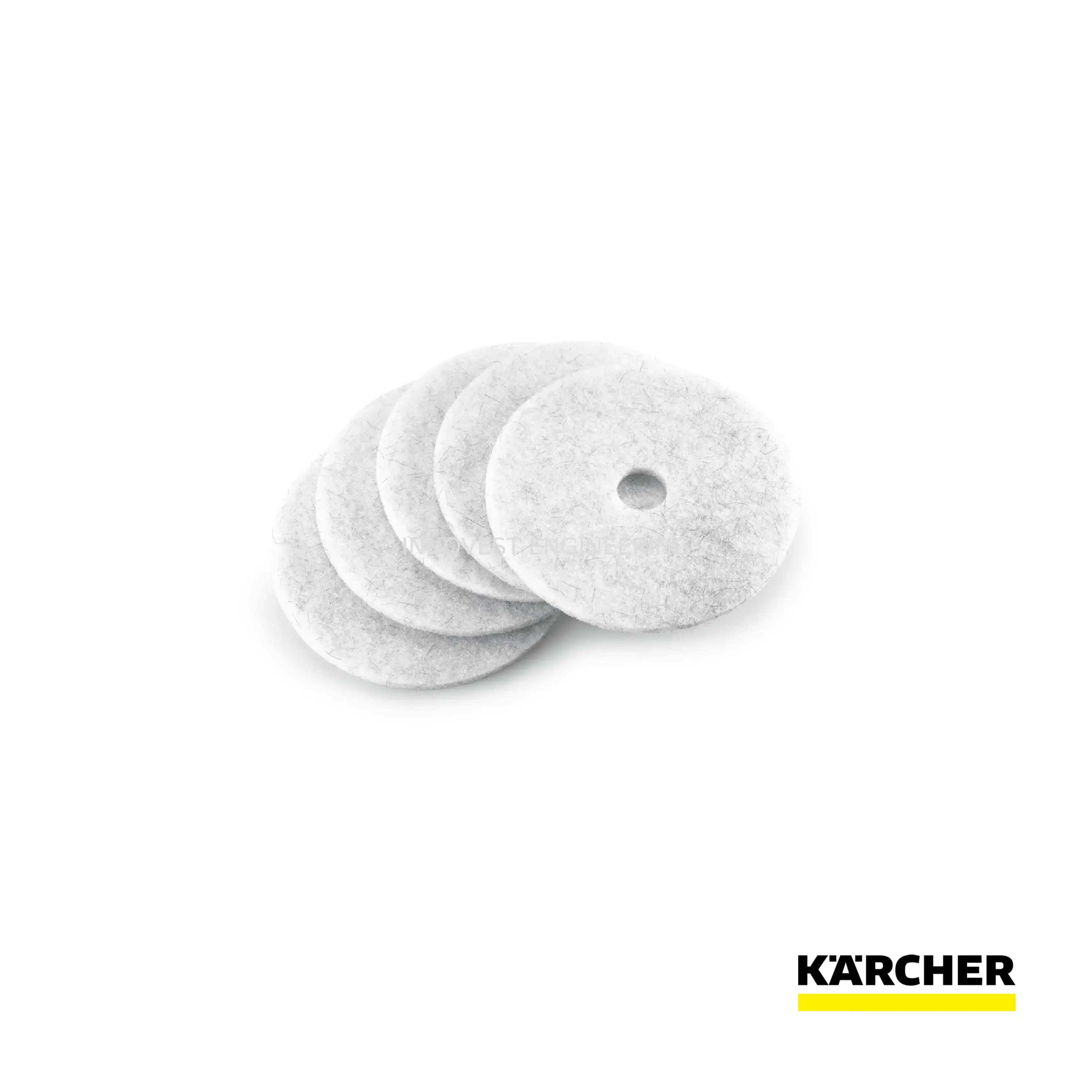 Karcher Natural Hair Pad, Soft, Natural, 500 Mm, 5 Piece(s)