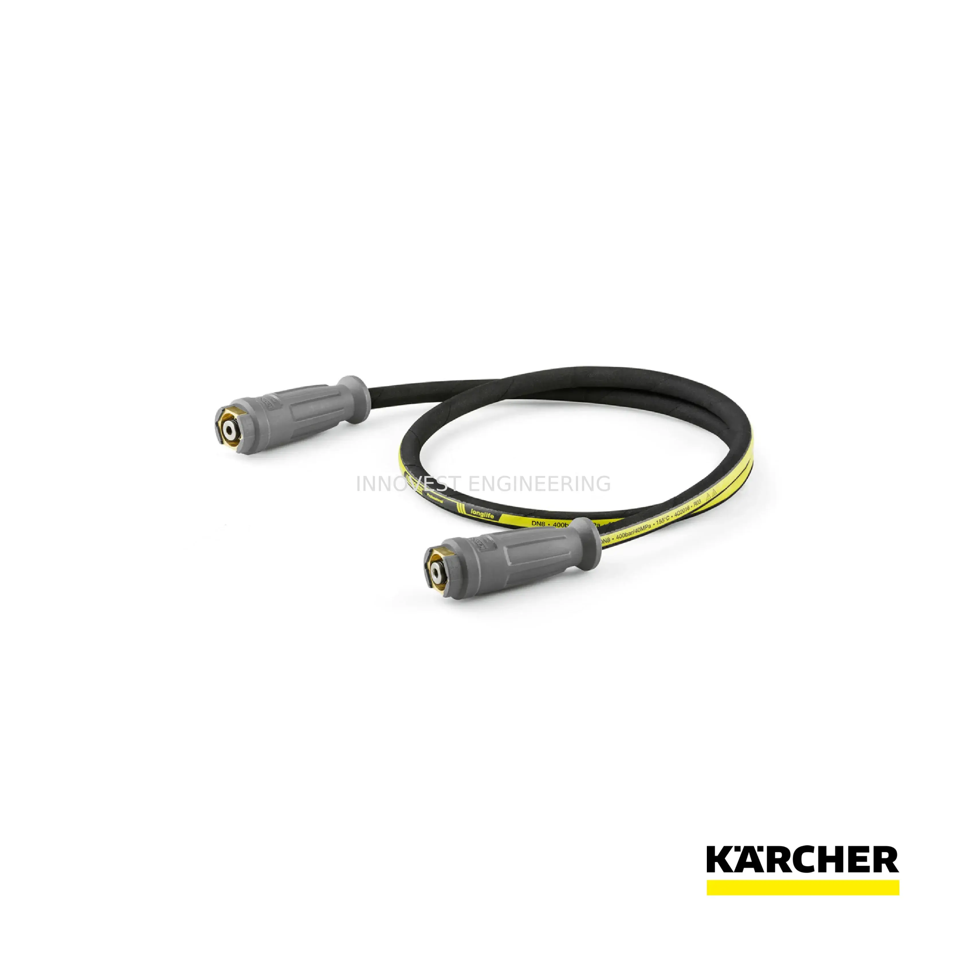 Karcher High-pressure Hose Longlife, 1,5 M, Id 8, 400 Bar, 2 X Easy!lock