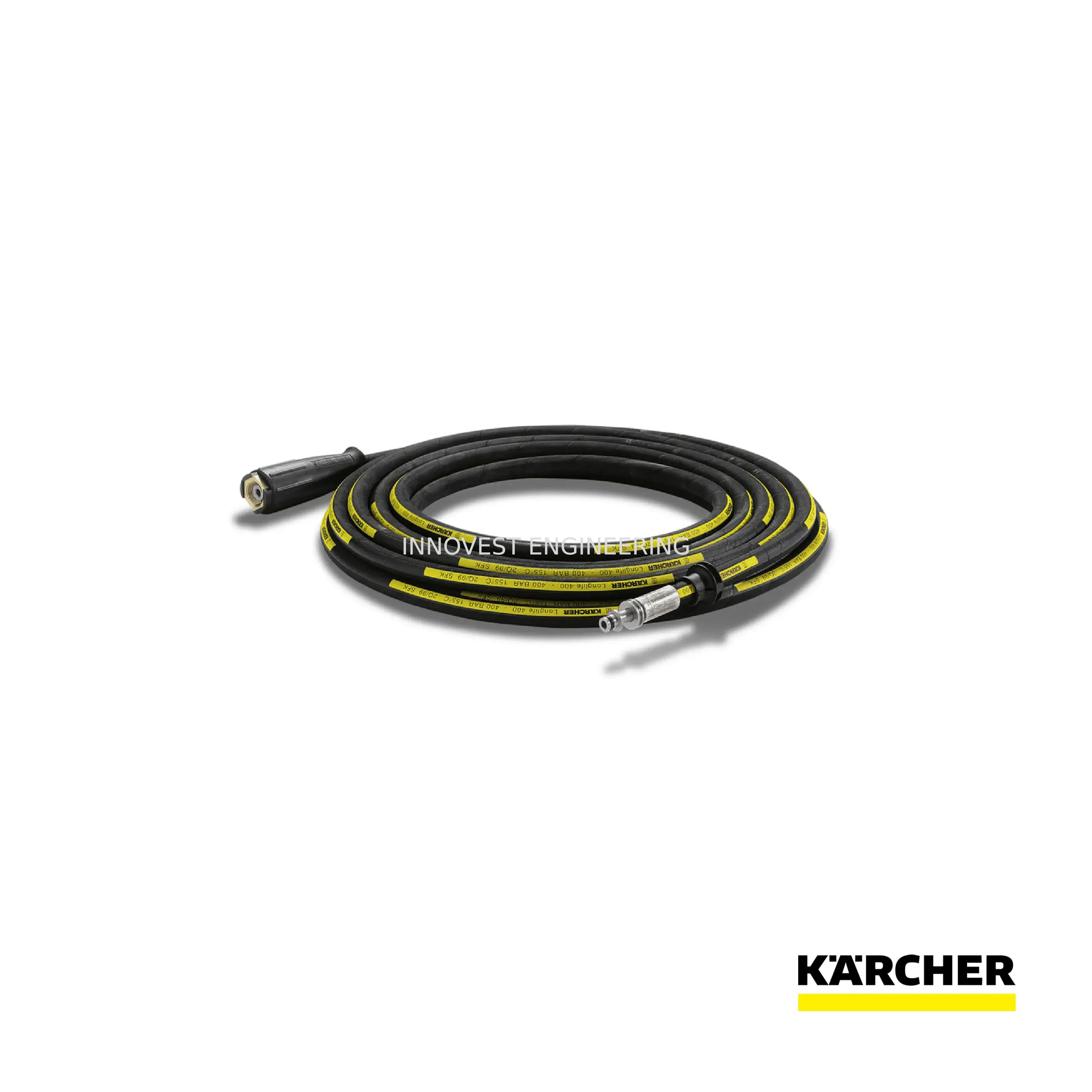 Karcher High-pressure Hose Longlife, 10 M, Id 6, 400 Bar, 1 X M22 X 1.5 / 1 X Avs-hose Reel Connection