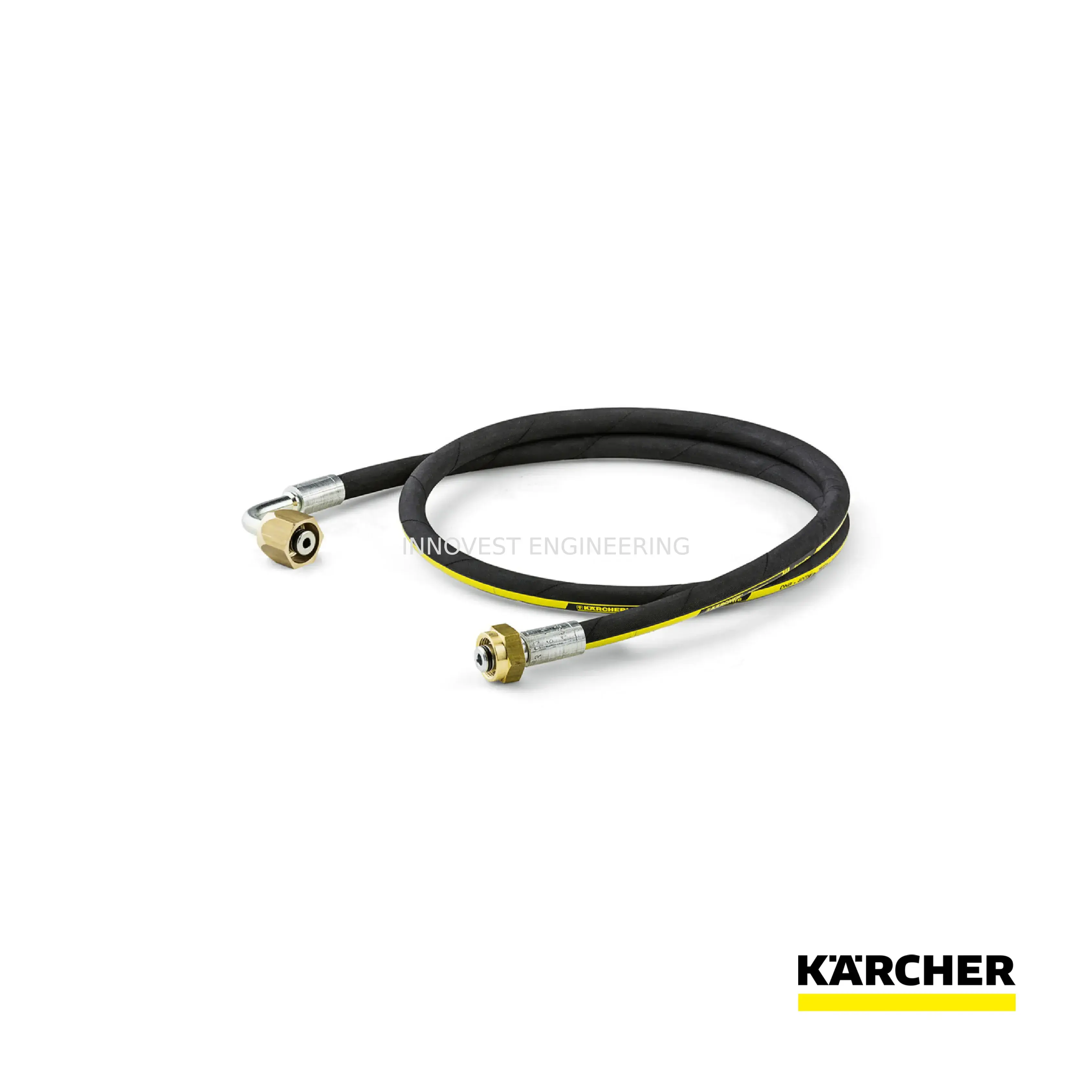 Karcher High-pressure Hose Curved, 1.5 M, Id 8, 400 Bar, 1 X Easy!lock / 1 X M22 X 1.5