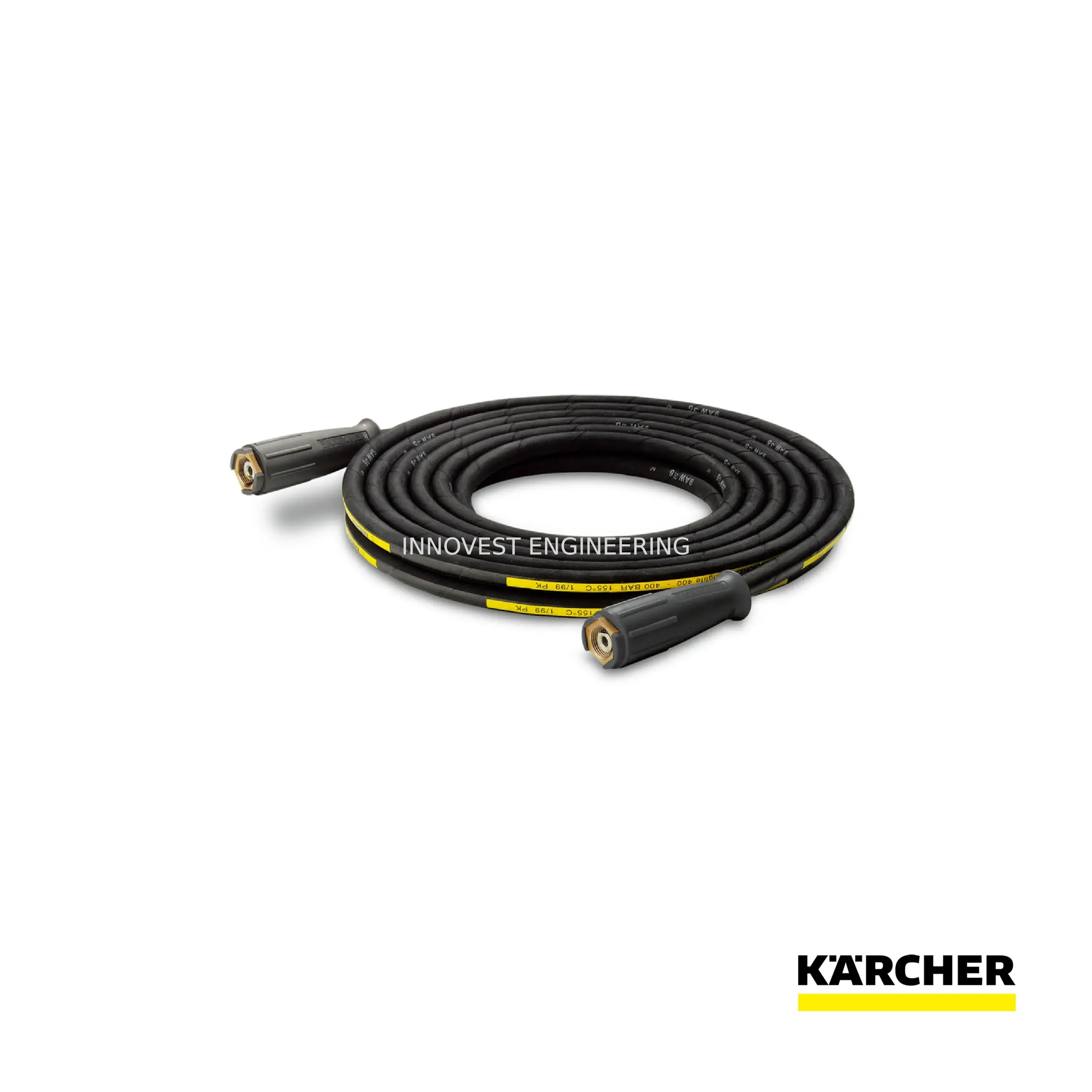 Karcher High-pressure Hose Electrically Conductive, 10 M, Id 8, 400 Bar, 2 X M22 X 1.5