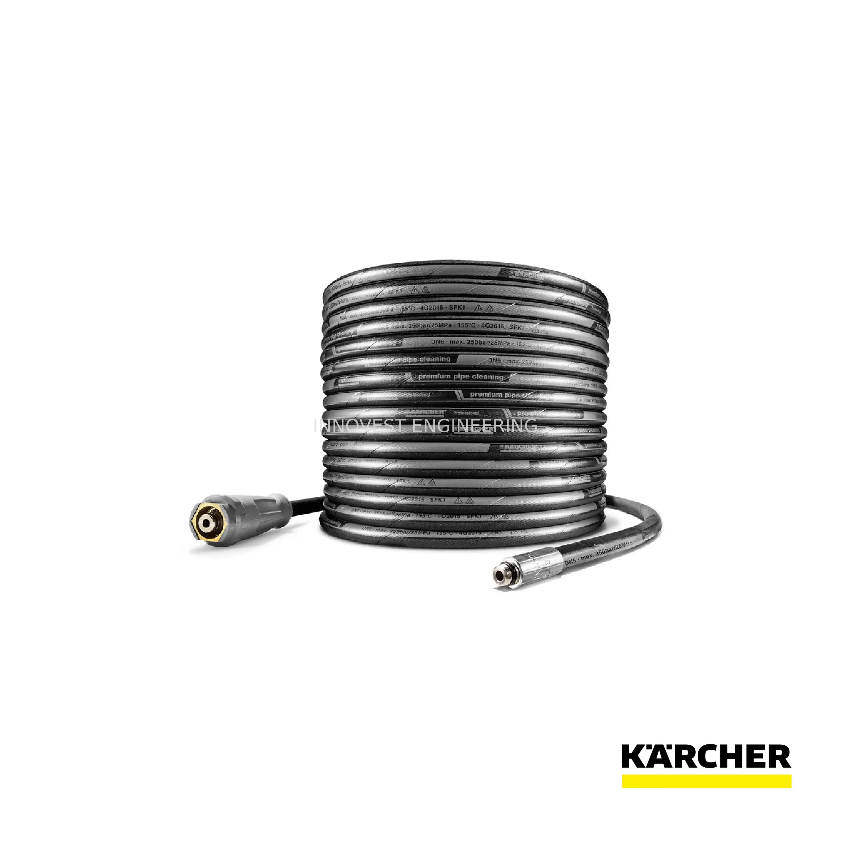 Karcher Pipe Cleaning Hose, Id 6, 10 M, Max. 250 Bar