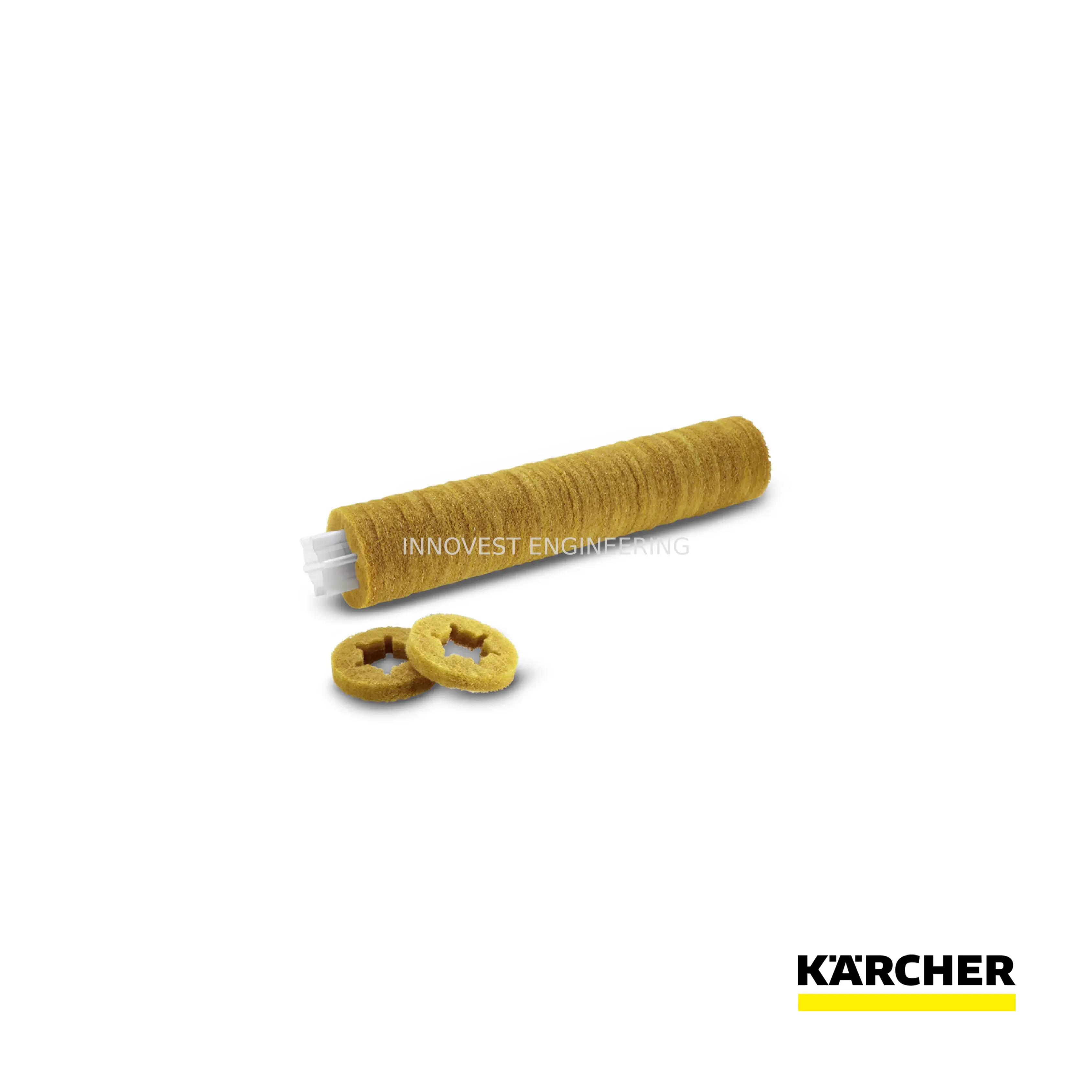 Karcher Roller Pad On Sleeve, Soft, Yellow, 400 Mm