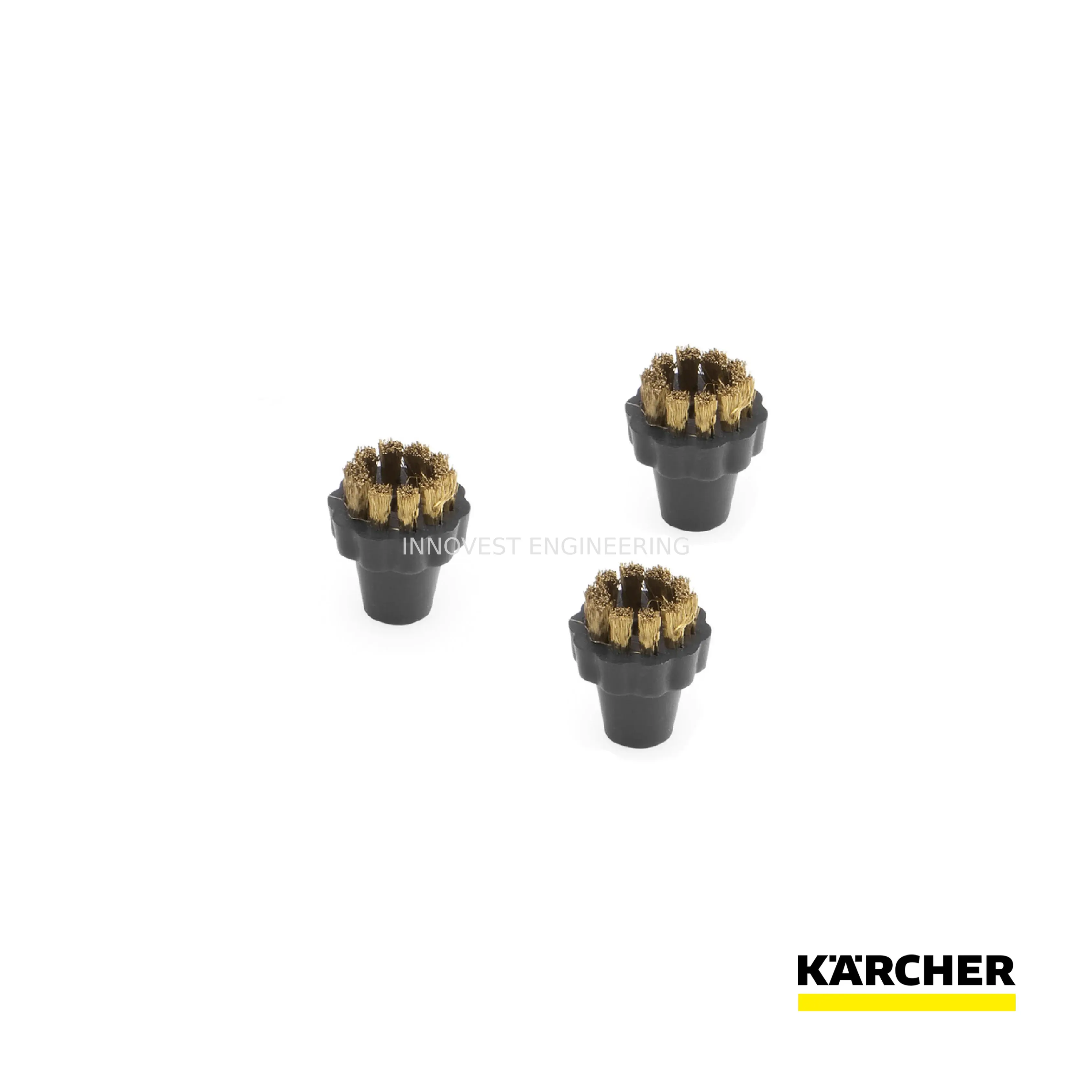 Karcher Round Brush Brass Set
