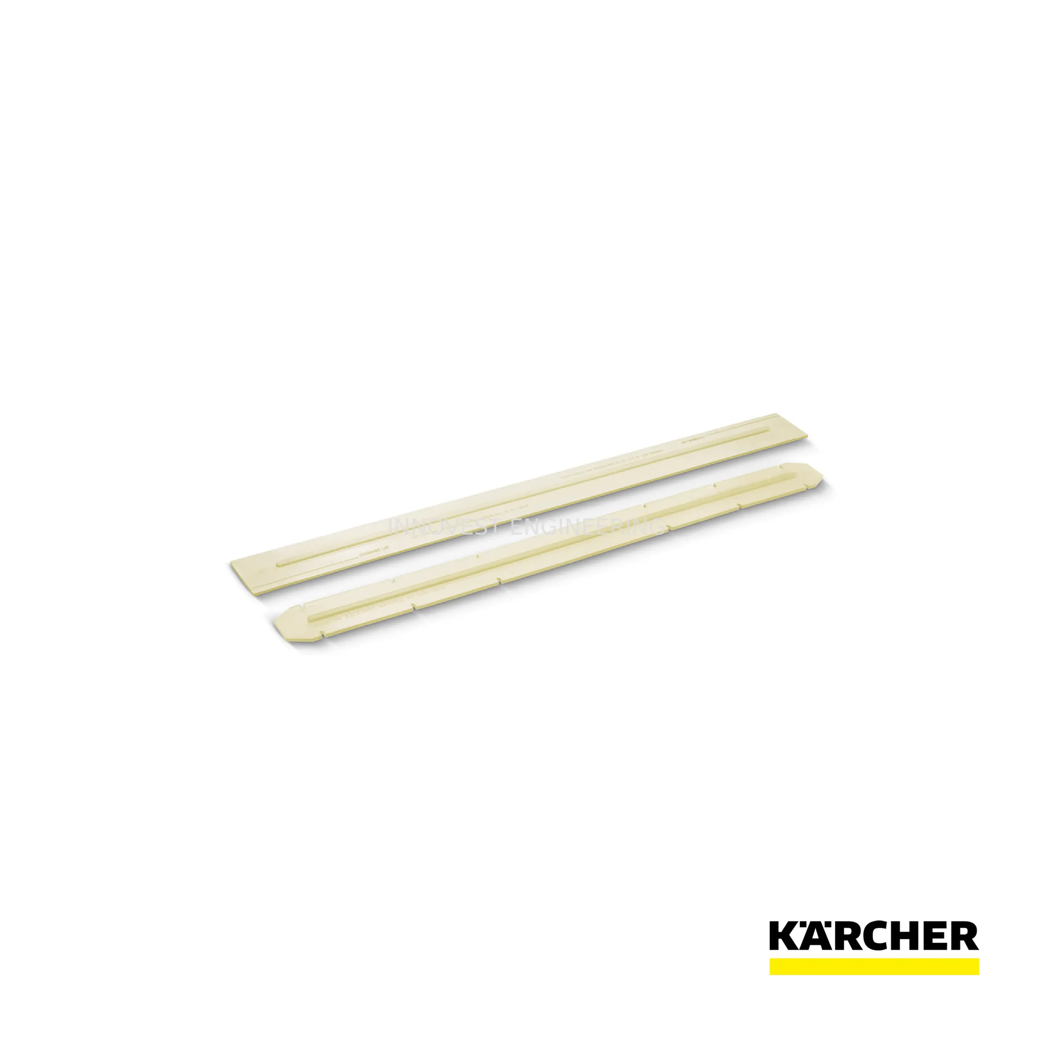 Karcher Squeegee Blades For V-squeegee, Oil-resistant, Slotted, 850 Mm