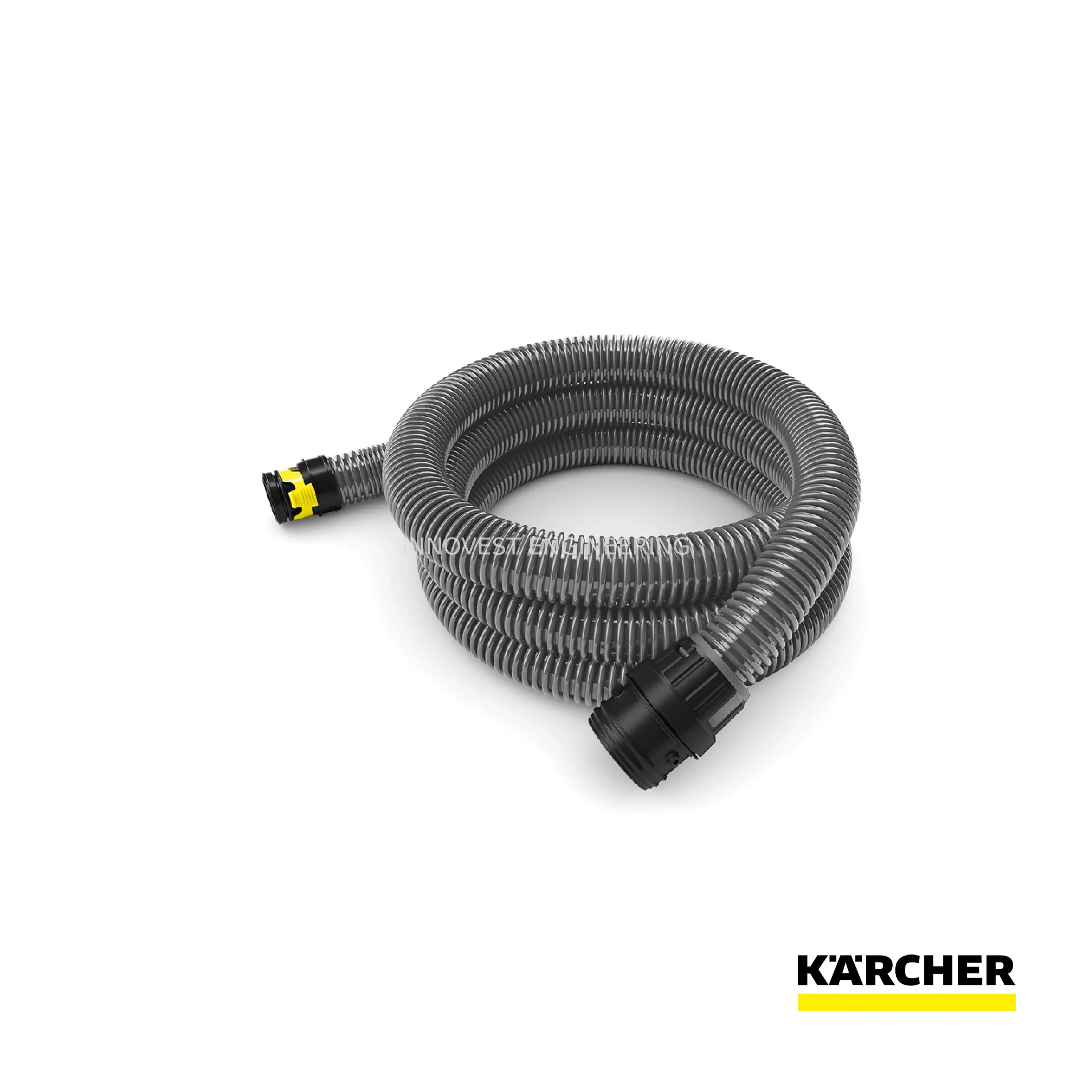 Karcher Suction Hose, Nt, Dn 35, Length 4 M, Clip 2.0, Bayonet 2.0
