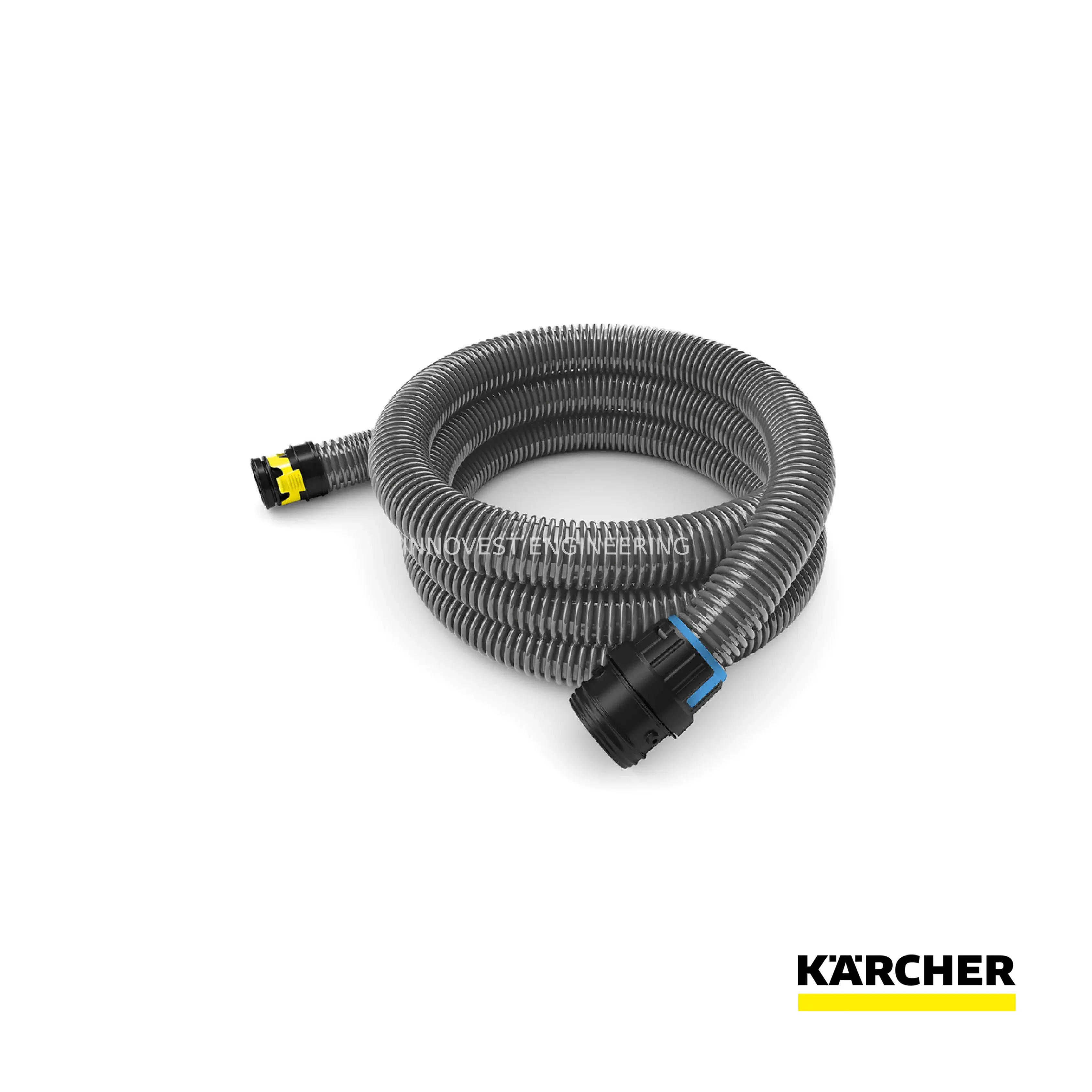 Karcher Suction Hose, Nt, Dn 40, Length 4 M, Oil-resistant, Clip 2.0, Bayonet 2.0