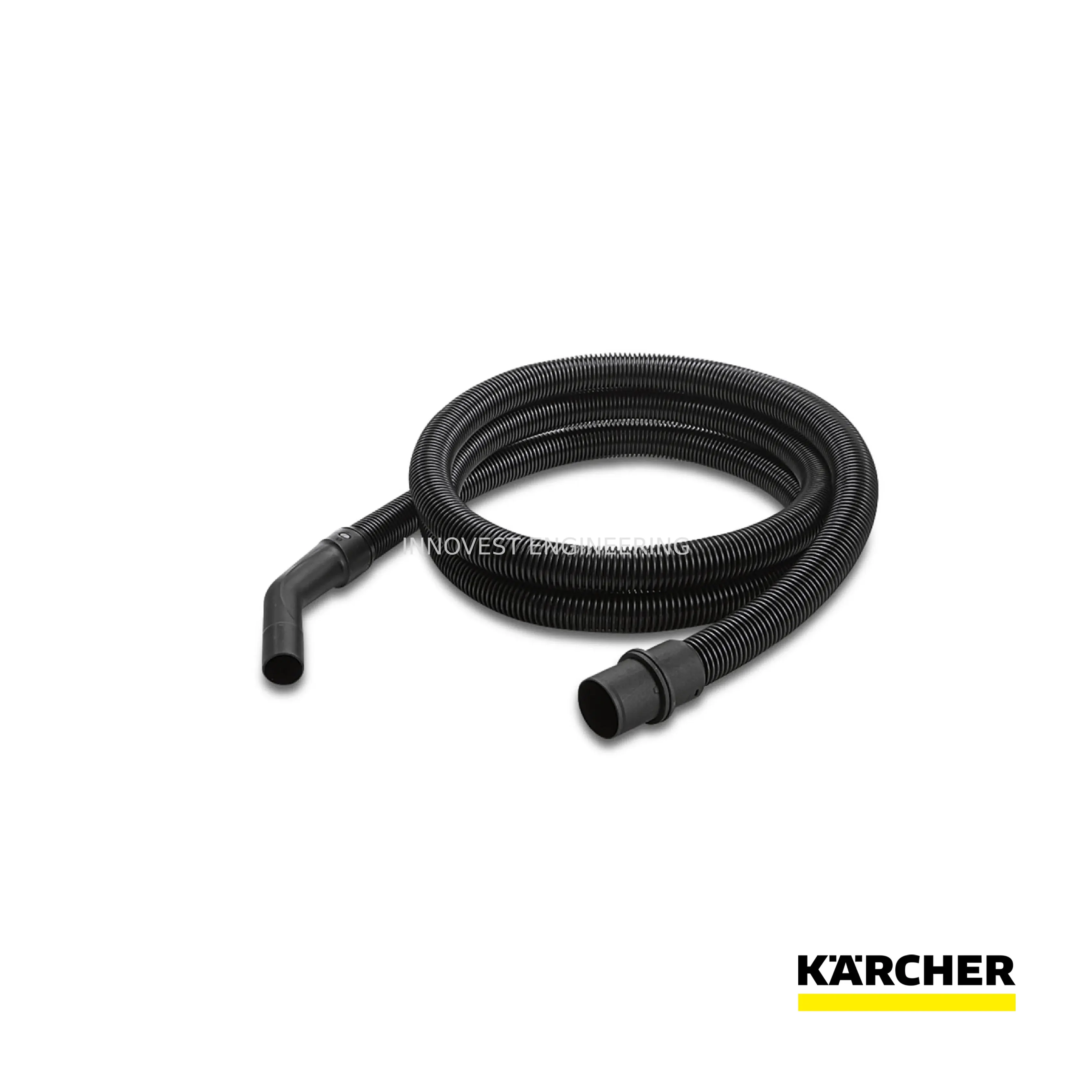 Karcher Suction Hose With Bend, Nt, Dn 40, Length 4 M, Clip 1.0, Bayonet 1.0
