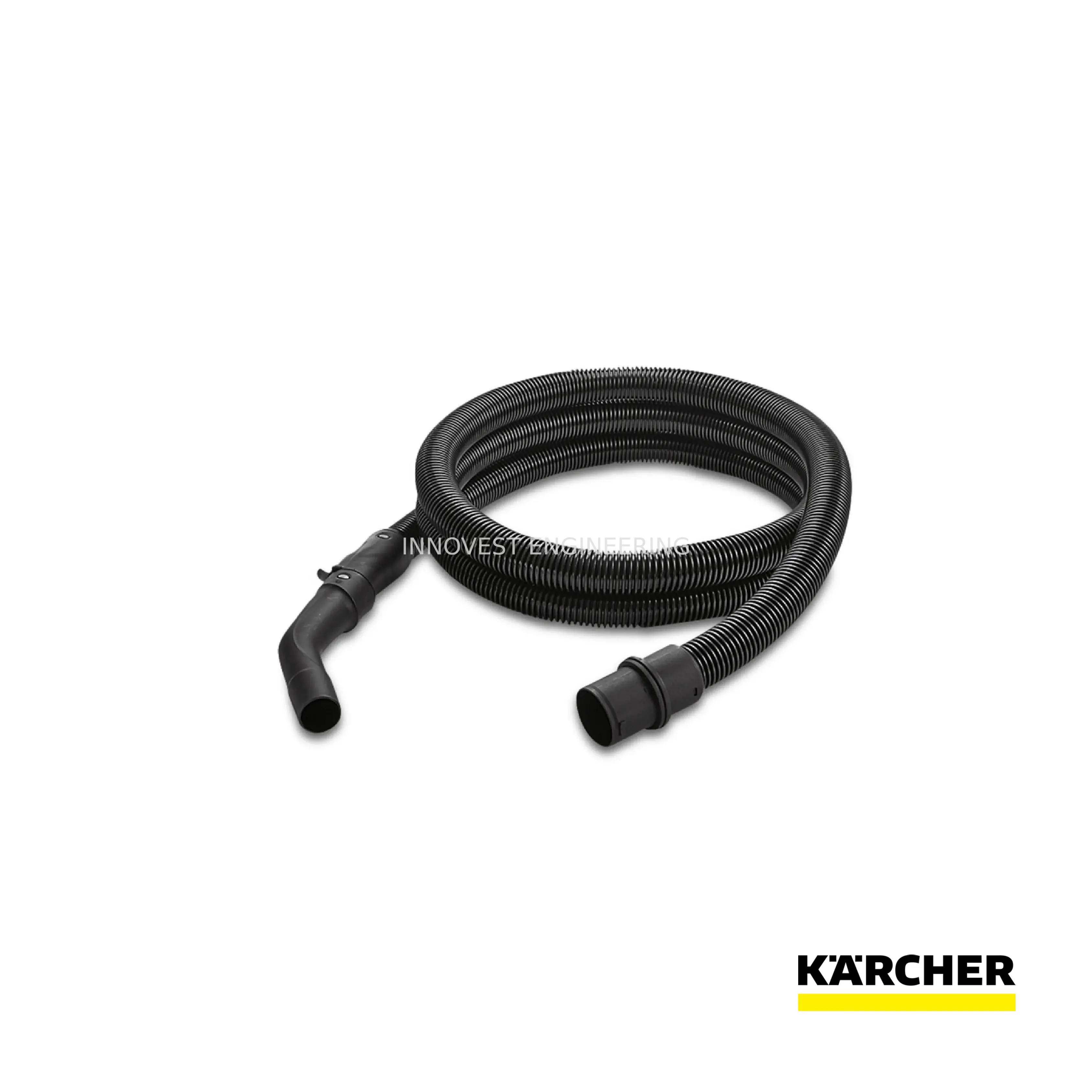 Karcher Suction Hose With Bend And Pfc Module, Nt, Dn 40, Length 4 M, Electrically Conductive, Clip 1.0, Bayonet 1.0