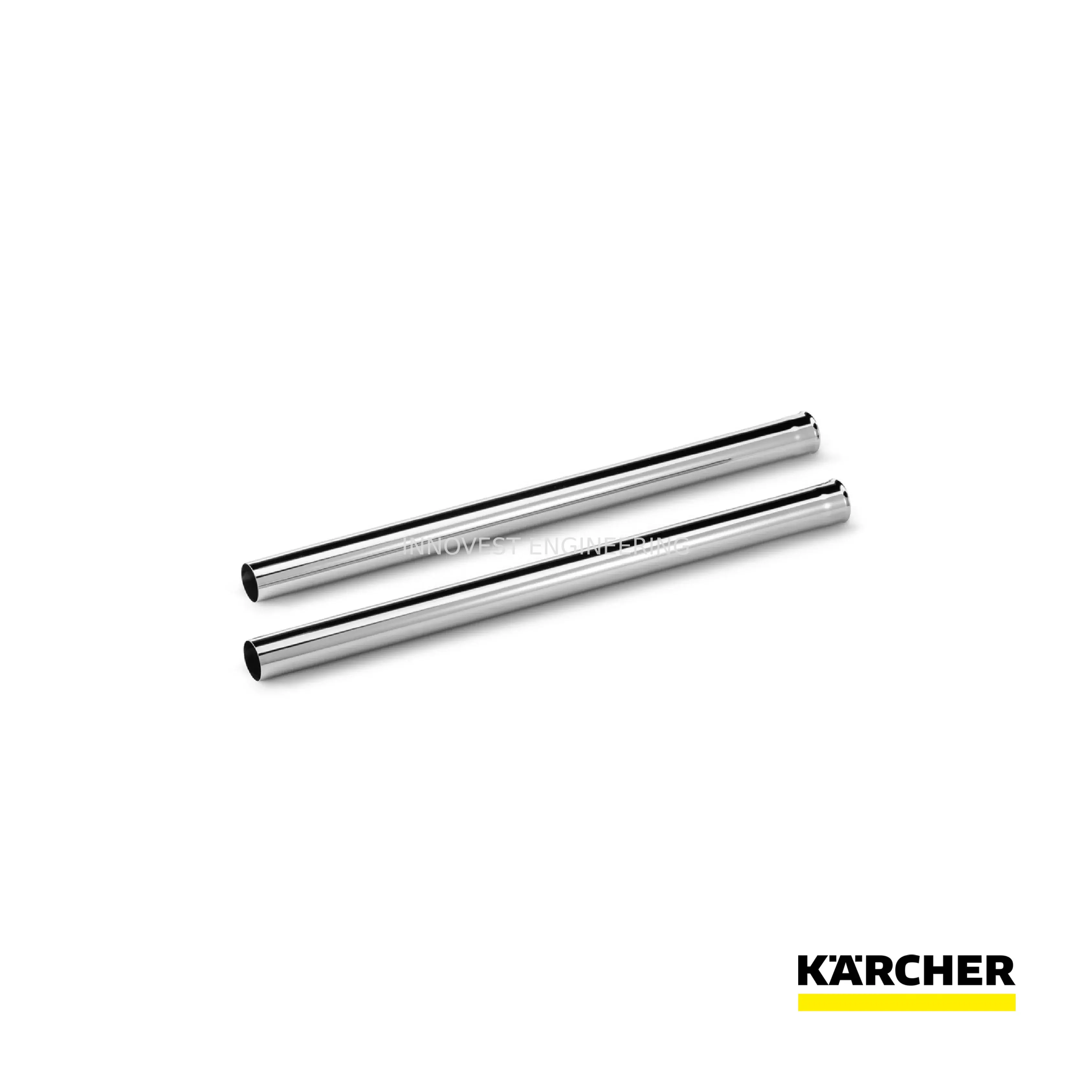 Karcher Suction Tube, 2 X, Nt, Dn 35, 550 Mm Long, Chrome-plated Steel, Suitable For: Nt 27/1, Nt 30/1, Nt 40/1, Nt 50/1, Nt 55/1, Nt 65/2, Nt 75/2