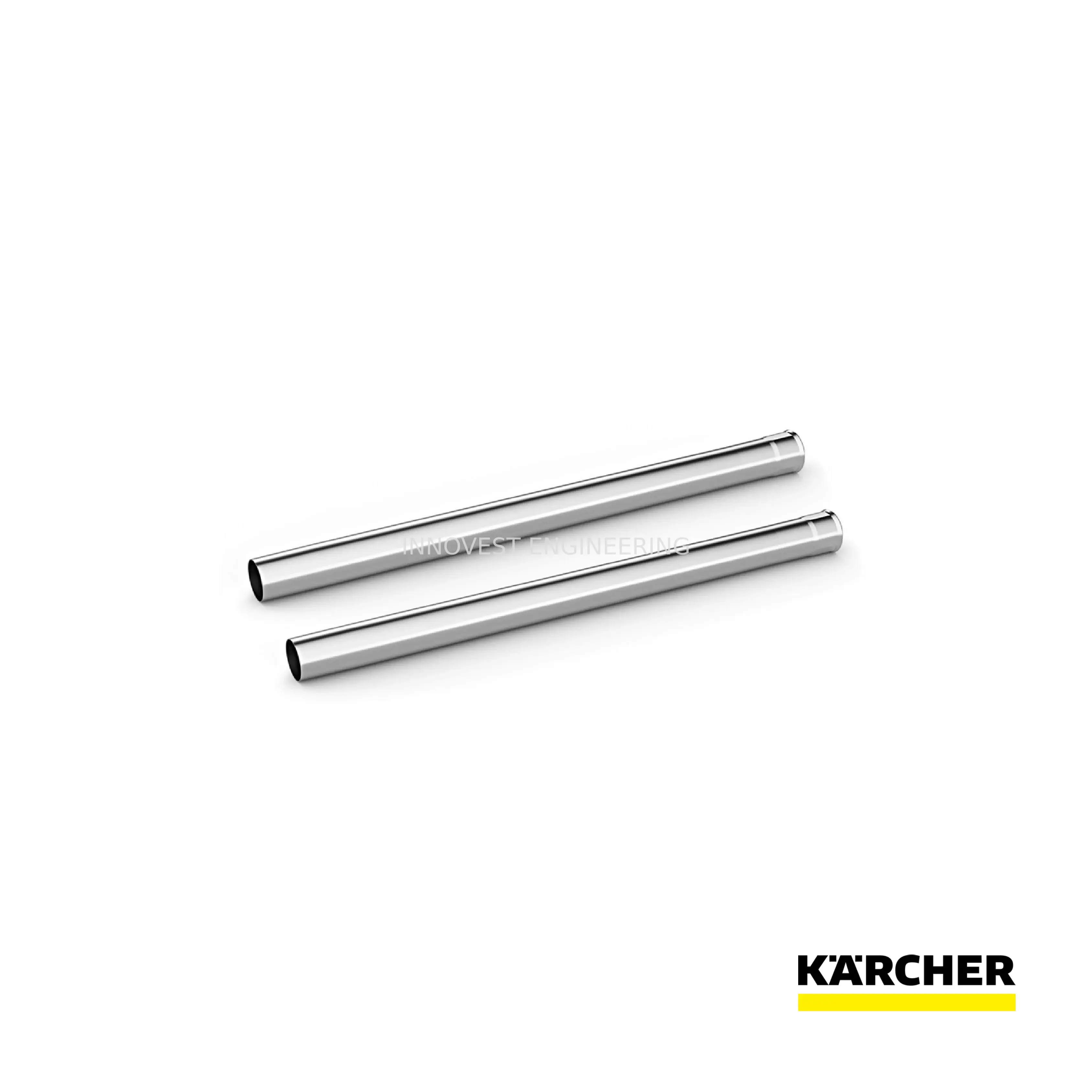 Karcher Suction Tube, 2 X, Nt, Dn 35, 550 Mm Long, Stainless Steel, Suitable For: Nt 27/1, Nt 30/1 Tact, Nt 40/1 Ap, Nt 48/1, Nt 50/1 Tact