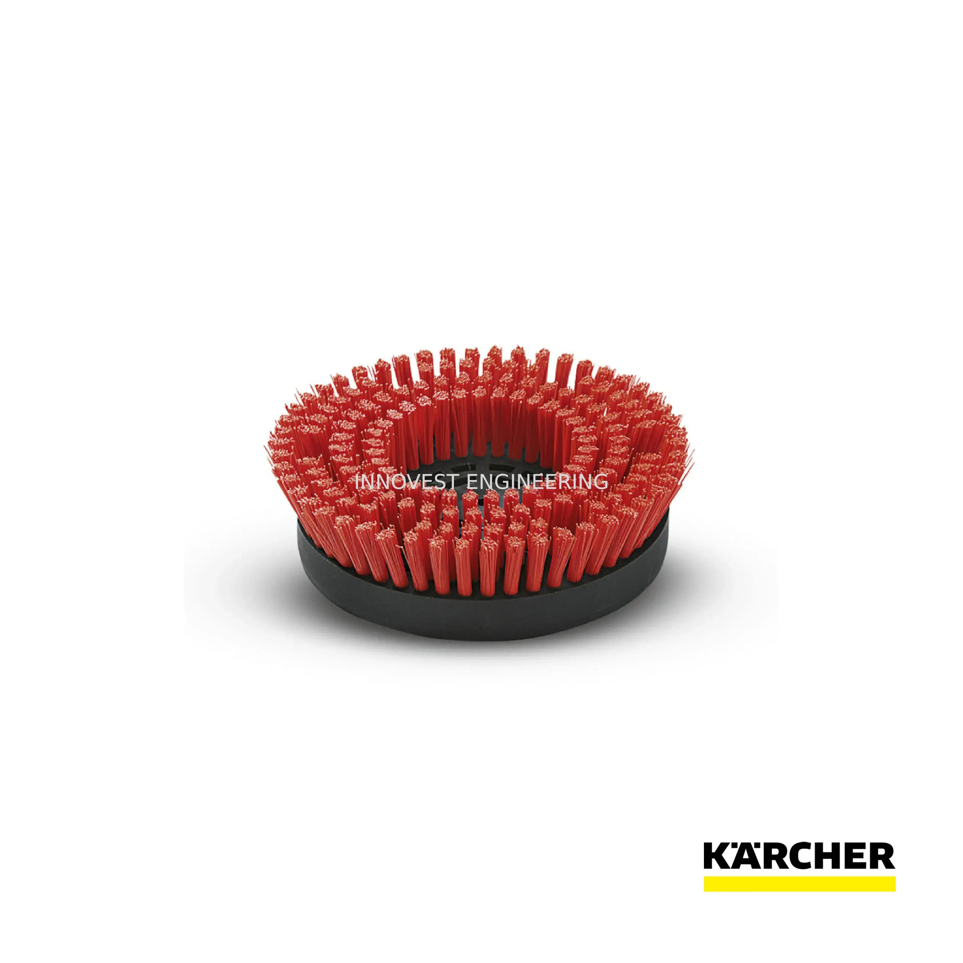 Karcher Disc Brush, Medium, Red, 170 Mm