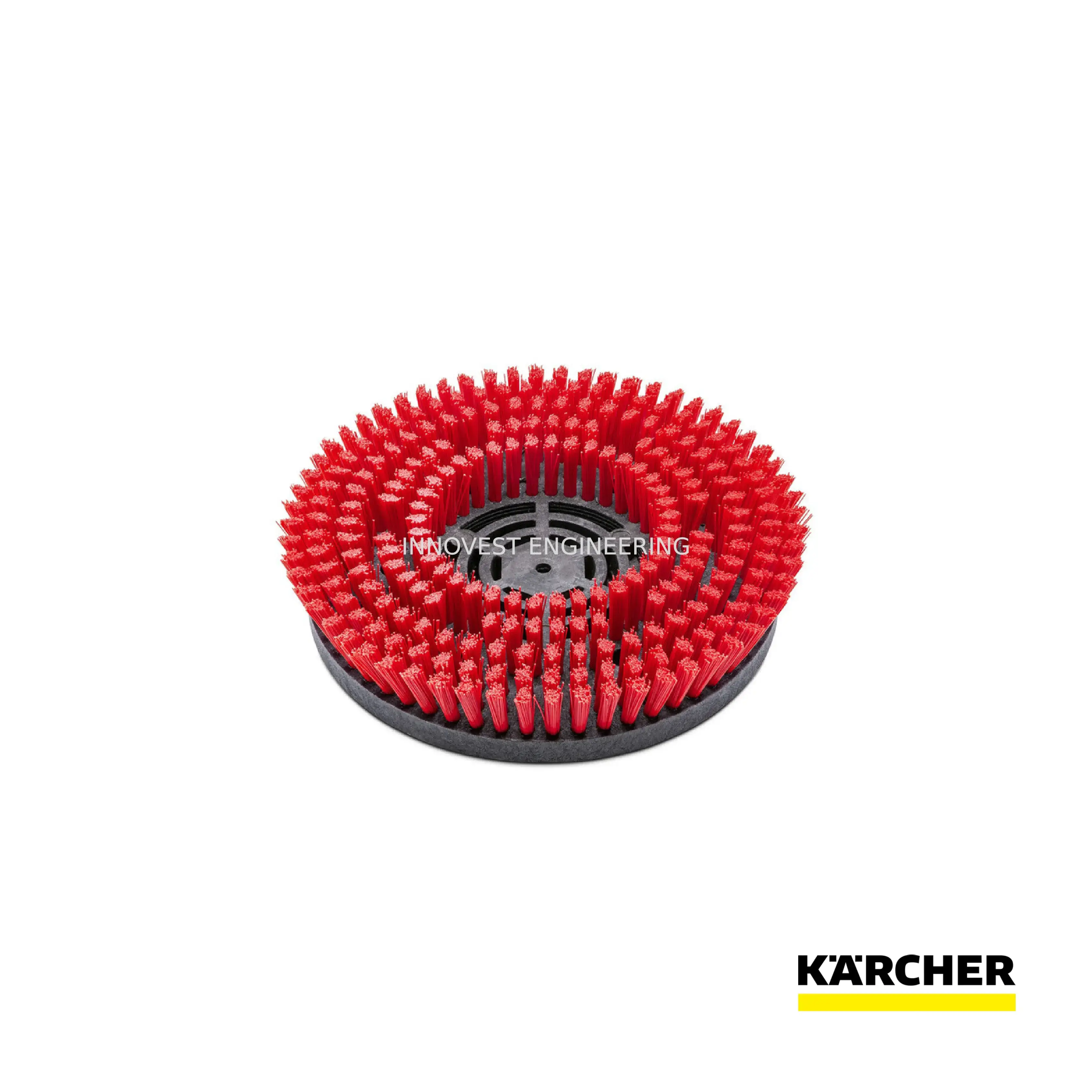 Karcher Disc Brush, Medium, Red, 200 Mm
