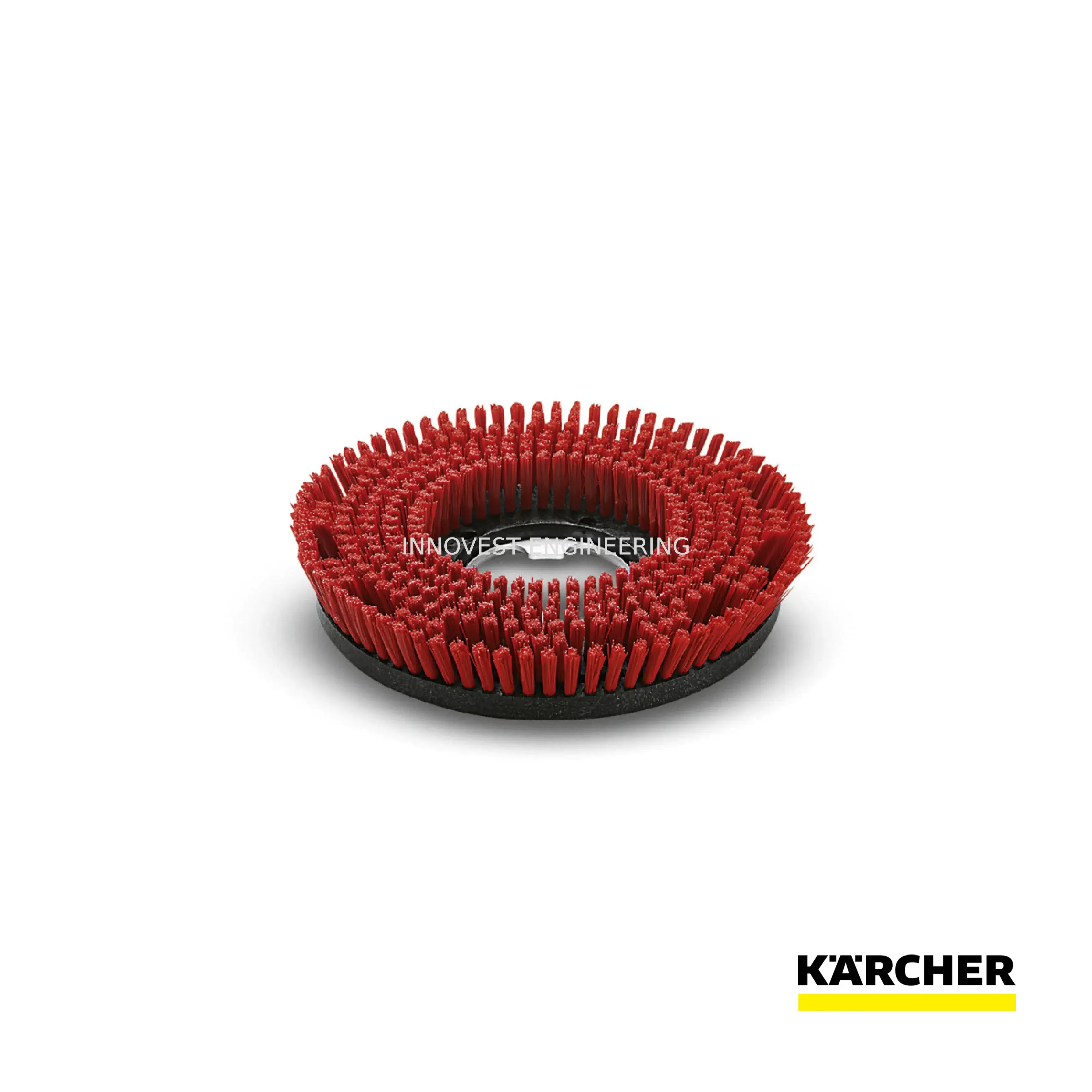 Karcher Disc Brush, Medium, Red, 430 Mm