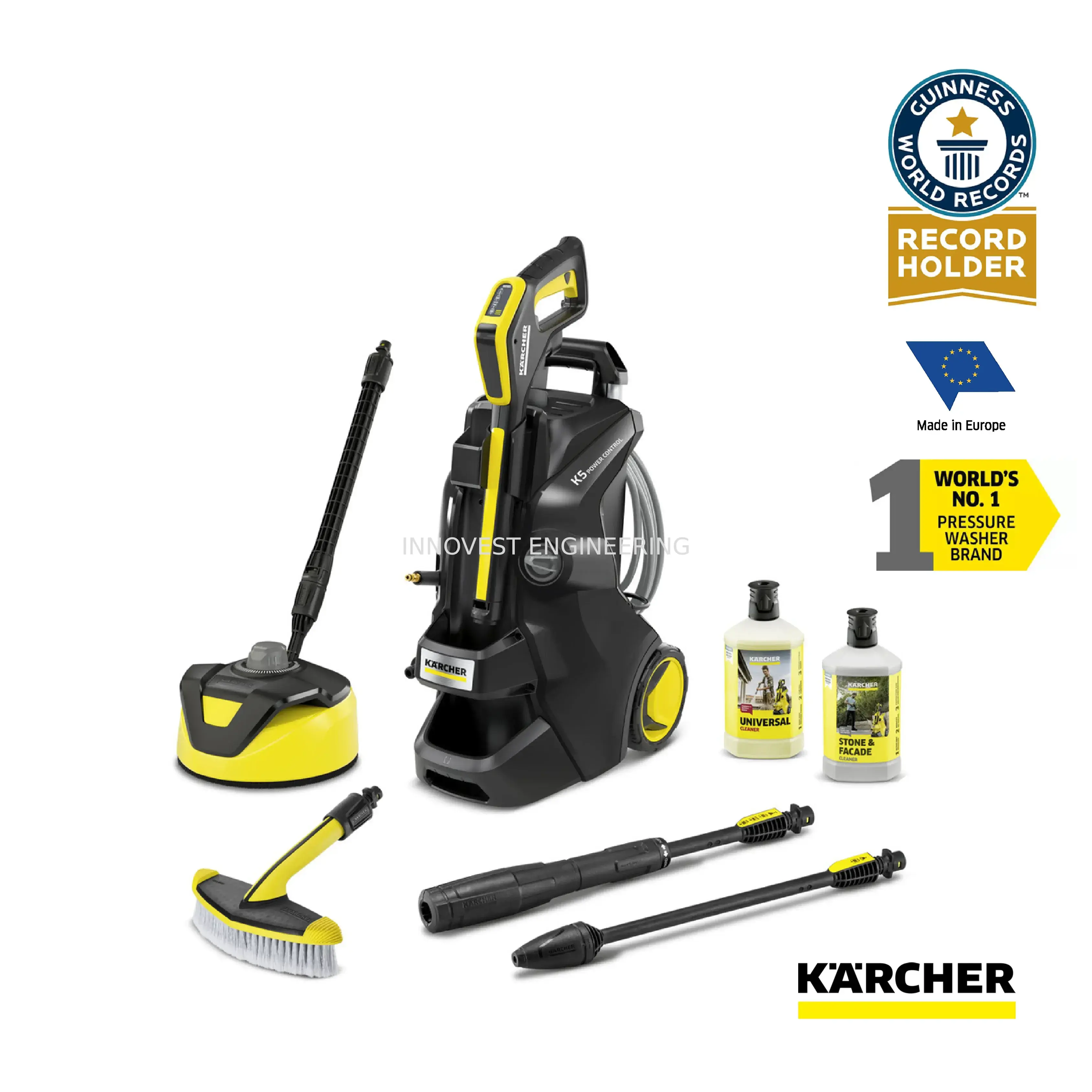 Karcher Pressure Washer K 5 Power Control Flex Home & Brush Anniversary Edition