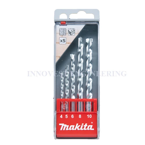 Makita 5pcs. Masonry Drill Bit Assortment