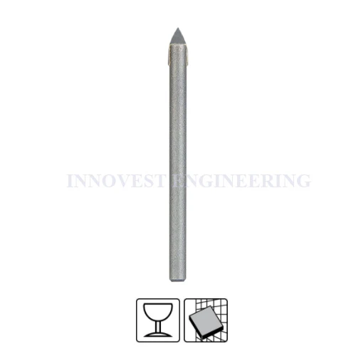 Makita Glass Bit with Straight Shank