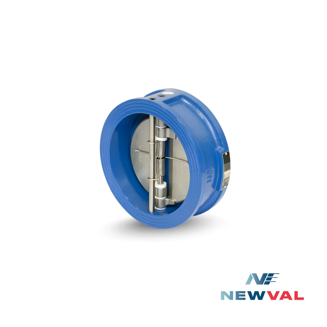NEWVAL FIG CV305 CAST IRON TWIN DOOR CHECK VALVE