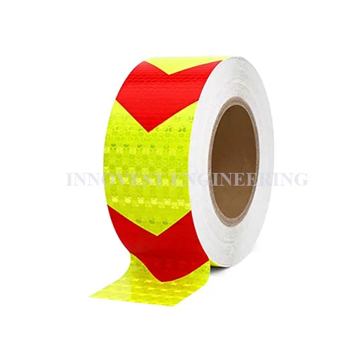 Arrow Reflective Adhensive Tape (Red Yellow)