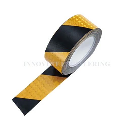 Reflective Adhensive Tape (Black Yellow)