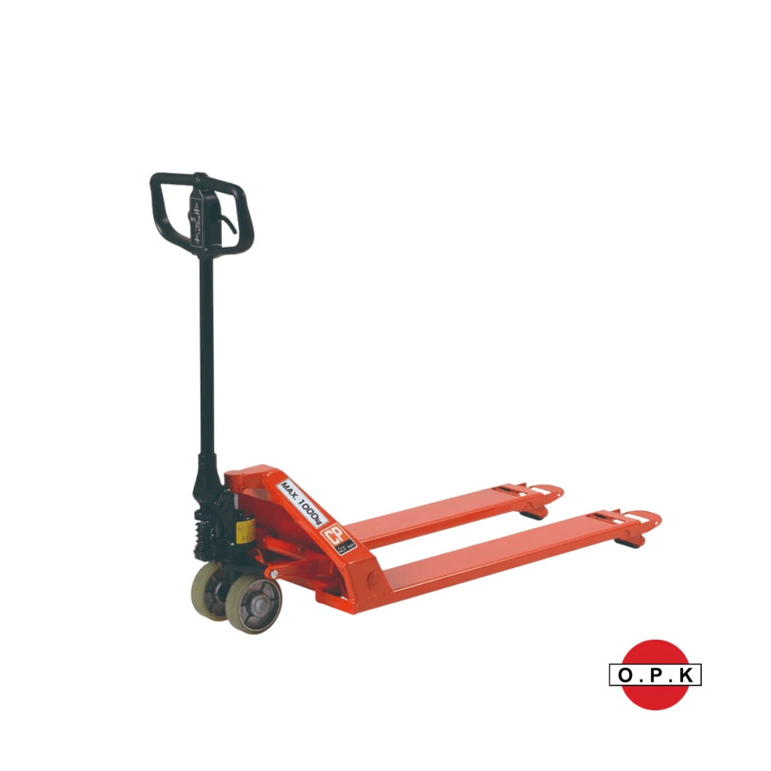 OPK Slim & Lightweight Pallet Type Catch Pallet Truck