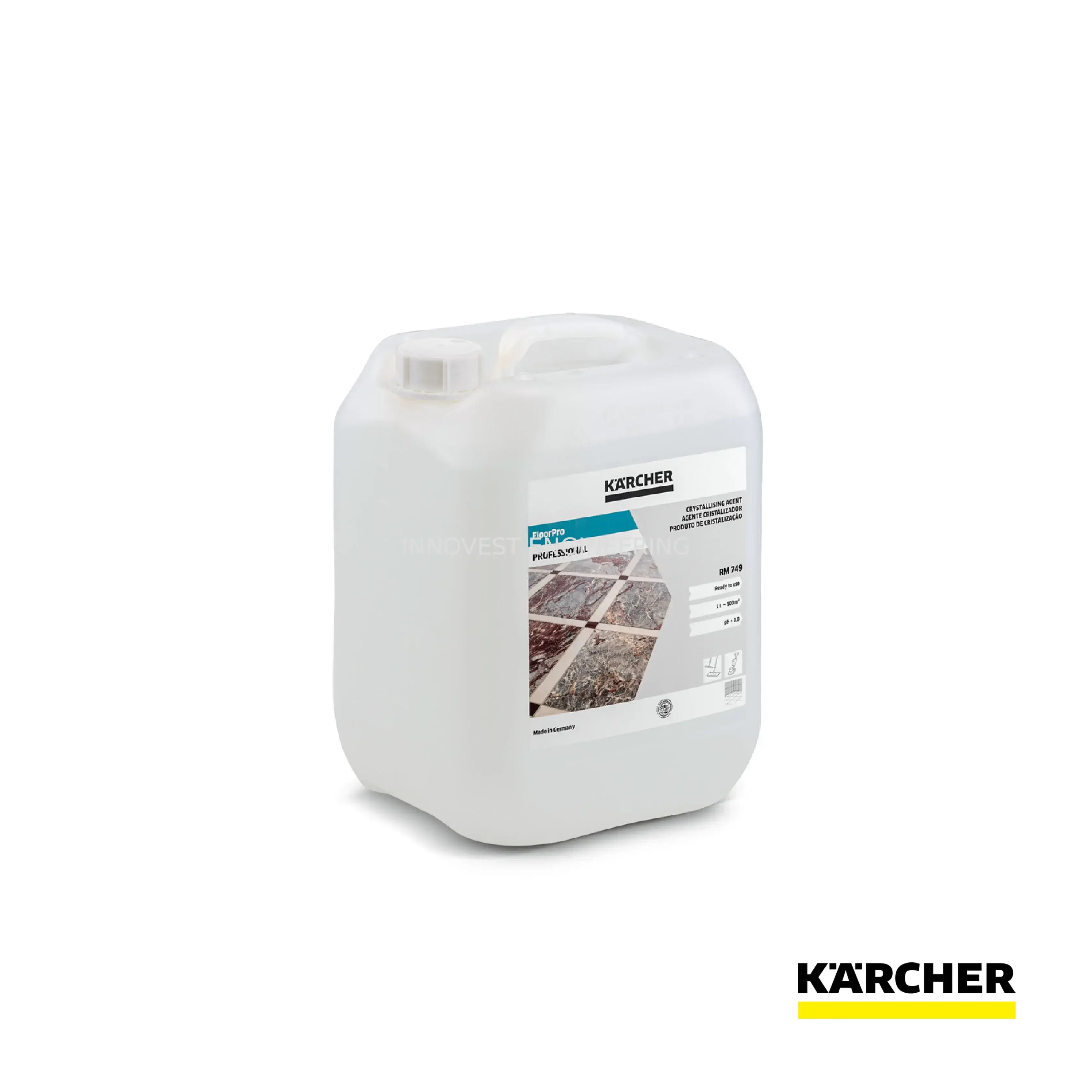 Karcher Floorpro Crystallising Agent Rm 749, 10l