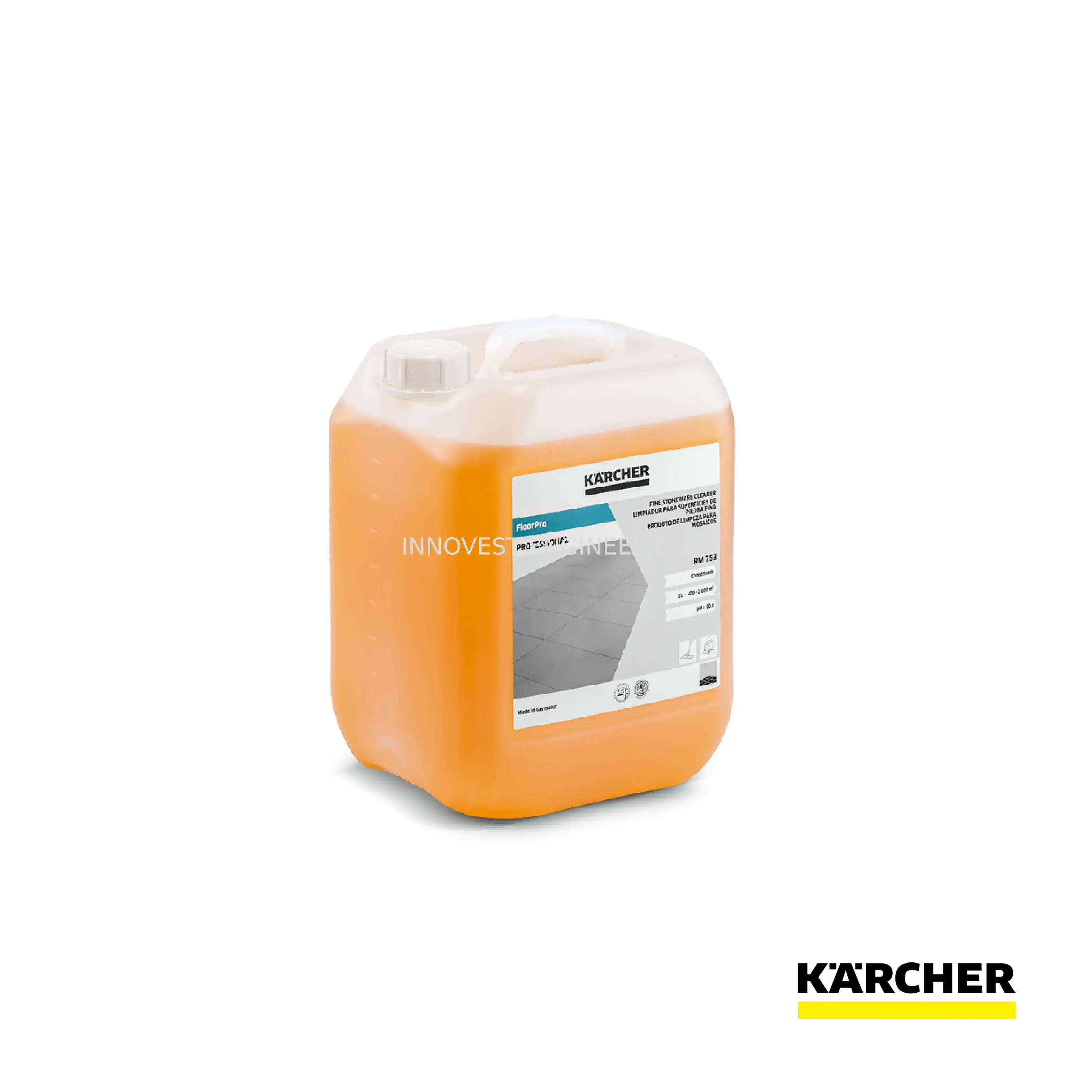 Karcher Floorpro Fine Stoneware Cleaner Rm 753, 10l