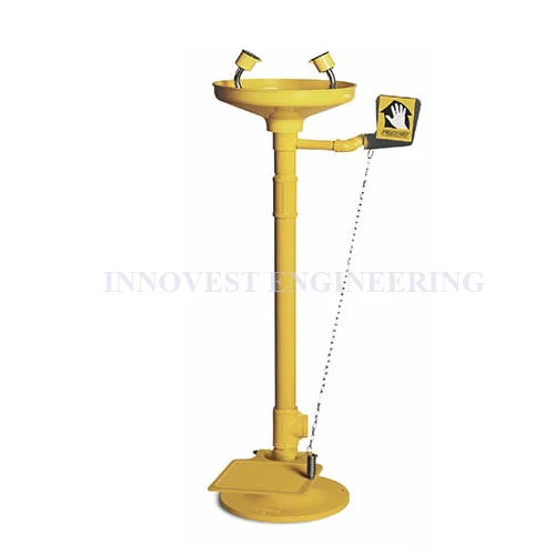 Floor Mounted Eyewash ABS Bowl with Foot Pedal