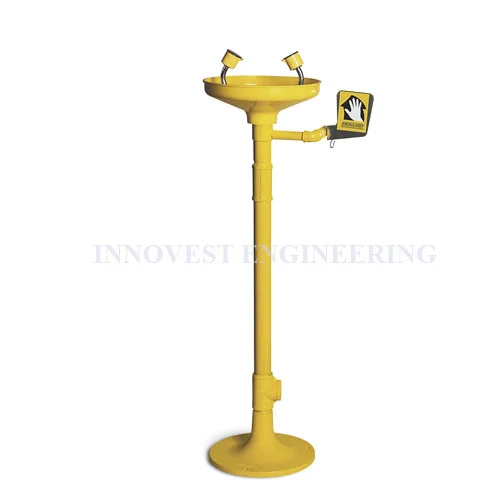 Floor Mounted Eyewash ABS Bowl