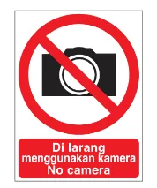 Prohibition Signs -No Camera