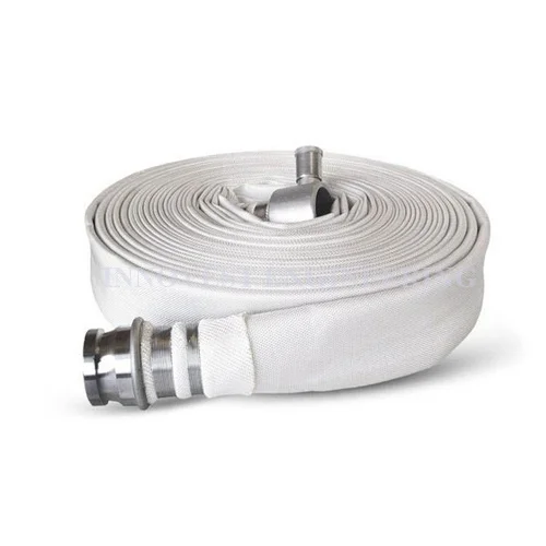 Canvas Fire Hose 100ft (White)