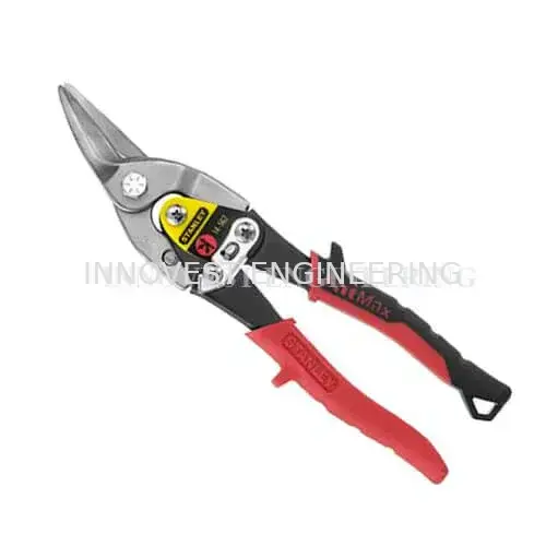 Stanley MaxSteel Left Curve Aviation Snips