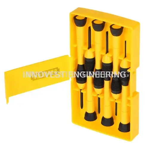 Stanley 66-052 6-Piece Bi-Material Handle Precision Screwdriver Set