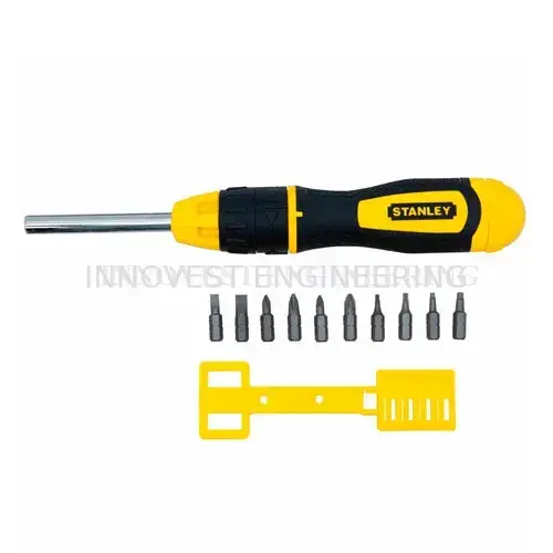 Stanley 68-010 10-Piece Multi-Bit Ratcheting Screwdriver