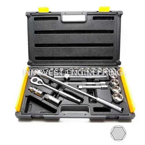Stanley 86-589-1 25-Piece 1/2″ Drive Socket Set
