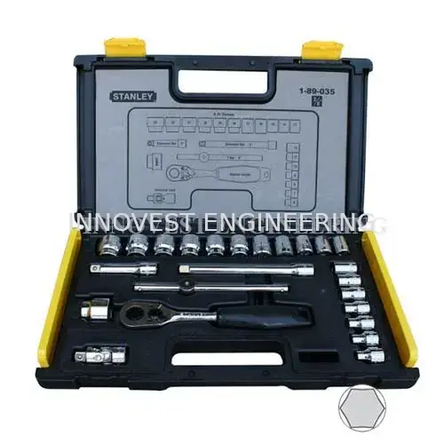 Stanley 89-035-1 24-Piece 3/8″ Drive Socket Set