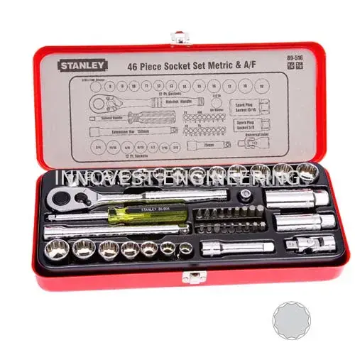 Stanley 89-516-1 48-Piece 3/8″ Drive Socket Set