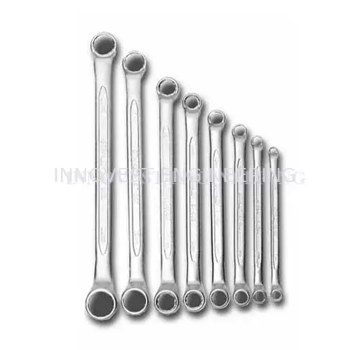 Stanley 87-576-1 8pcs 75° Offset Ring End Wrench Set – Metric