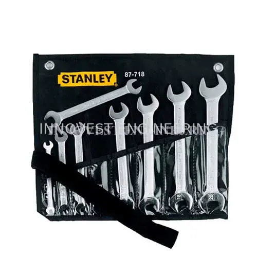 Stanley 87-718-1 8pcs Double Open End Wrench Set – Metric