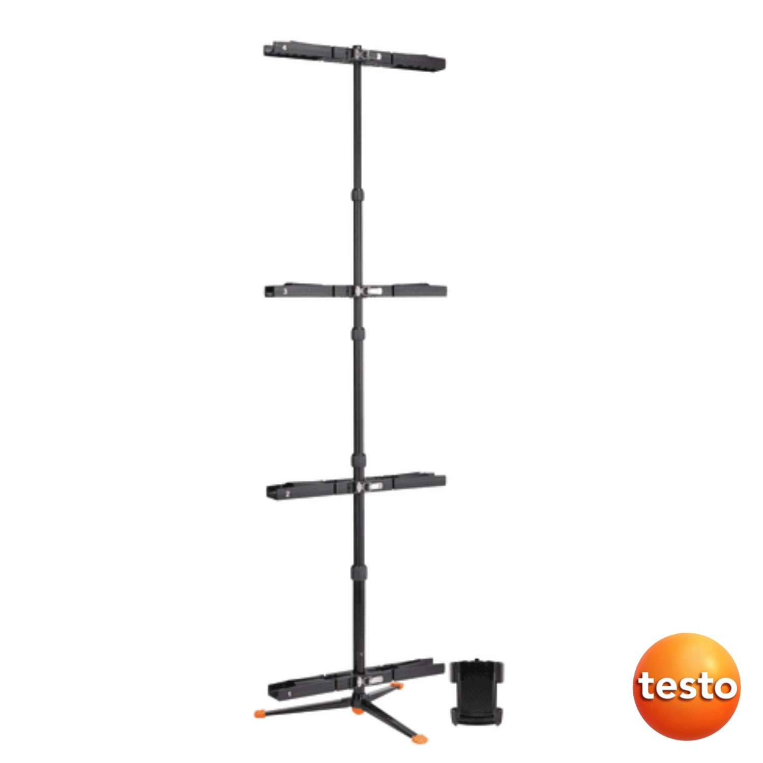 Testo Measuring Tripod for IAQ and Comfort Level Measurements - to Ensure Standard-Compliant Positioning of the Probes