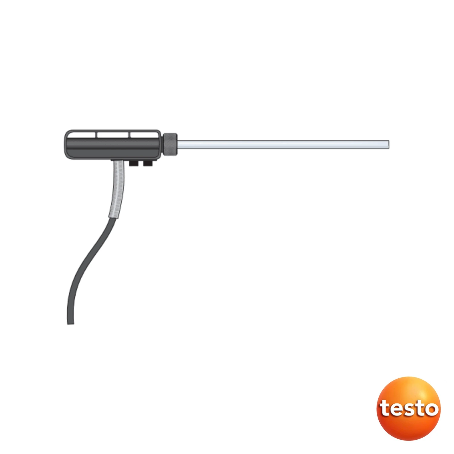 Testo Pitot Tube, Stainless Steel, 1000 mm Long, Measures Velocity...